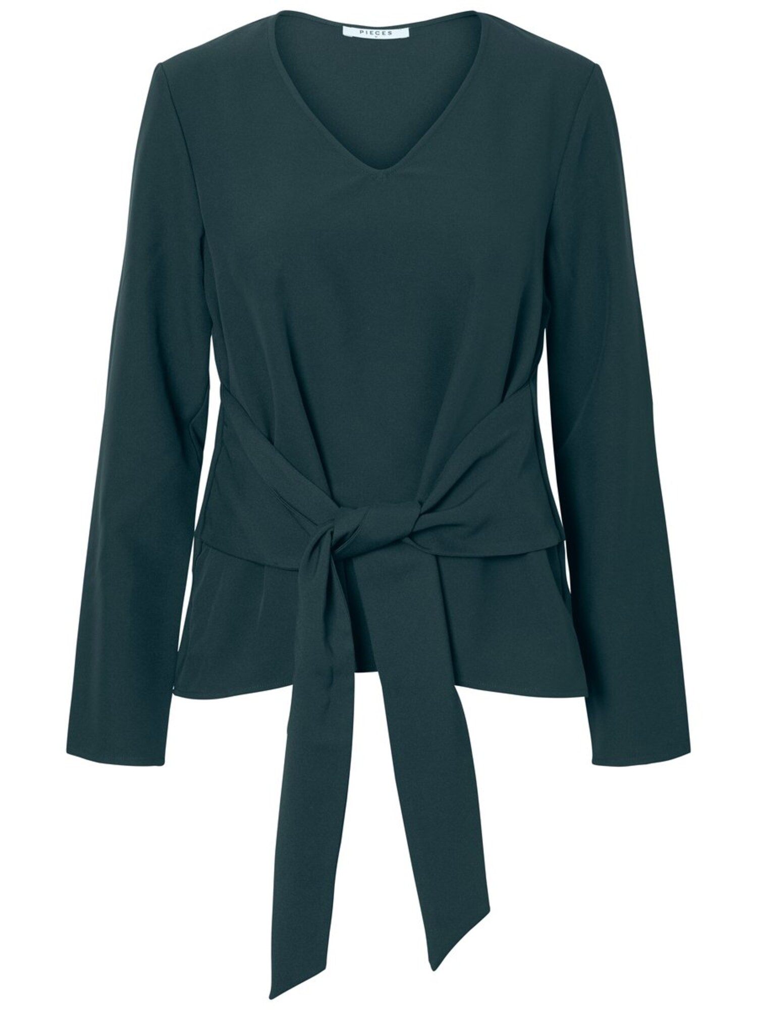 Pieces Dames Blouse Smaragd pieces kopen in de aanbieding