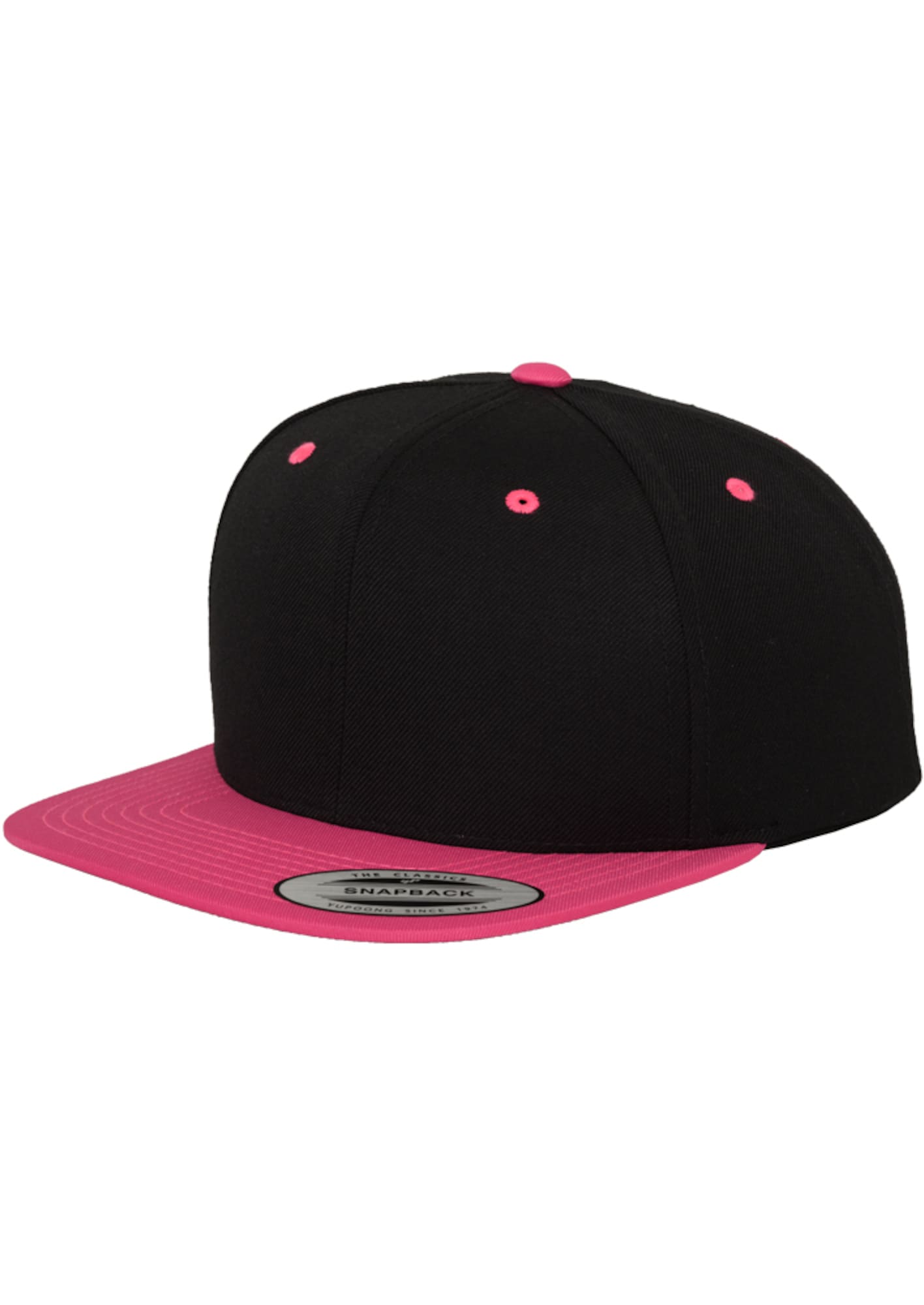 Flexfit Șapcă  roz neon / negru