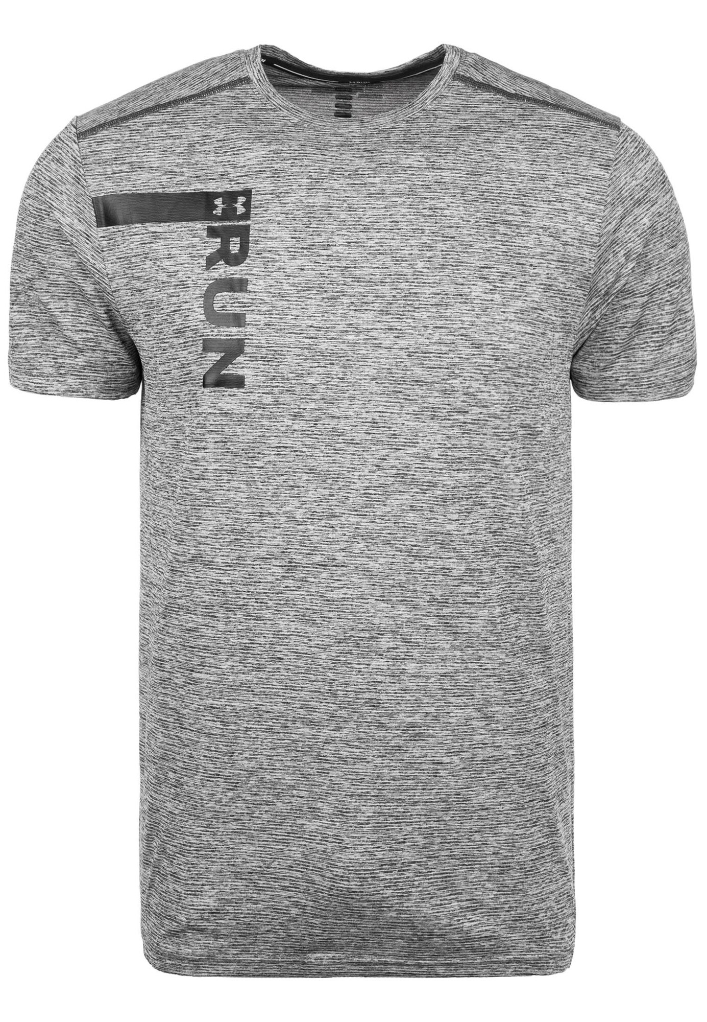 Under Armour Heren Functioneel Shirt Run Tall Graphic Grijs under armour kopen in de aanbieding
