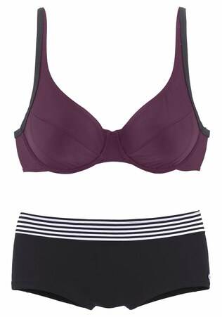 s.Oliver, Bikini, lila & fekete