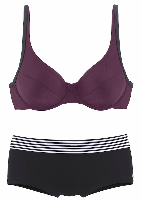 s.Oliver, Bikini, lila & fekete, 1 kép a 4 közül