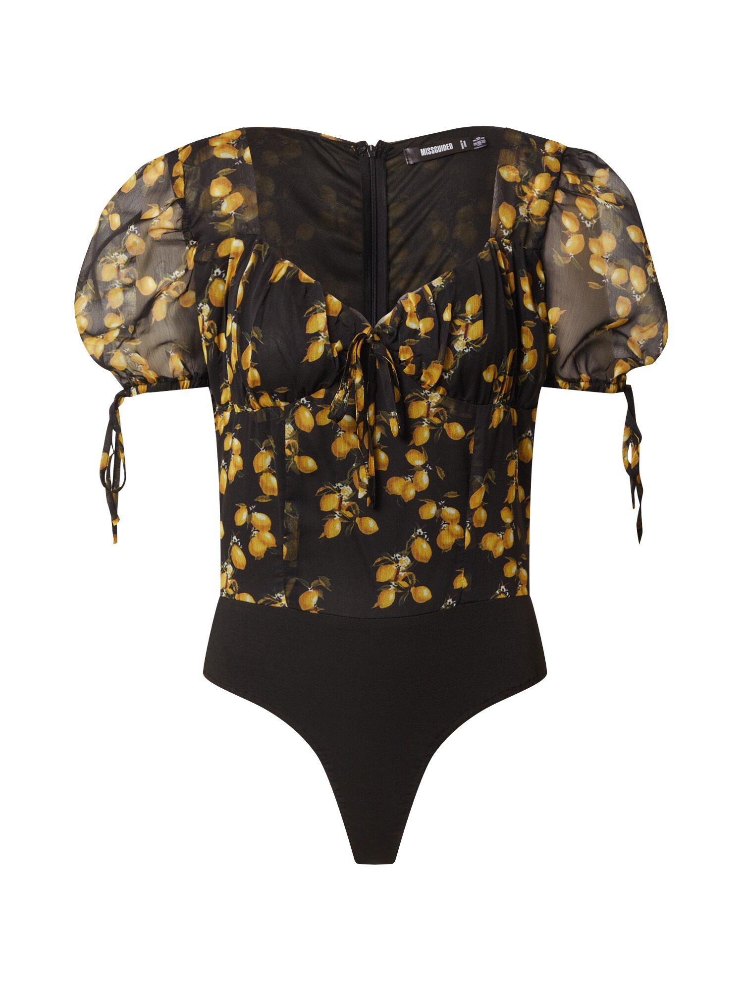 Missguided Palaidinė  geltona / juoda