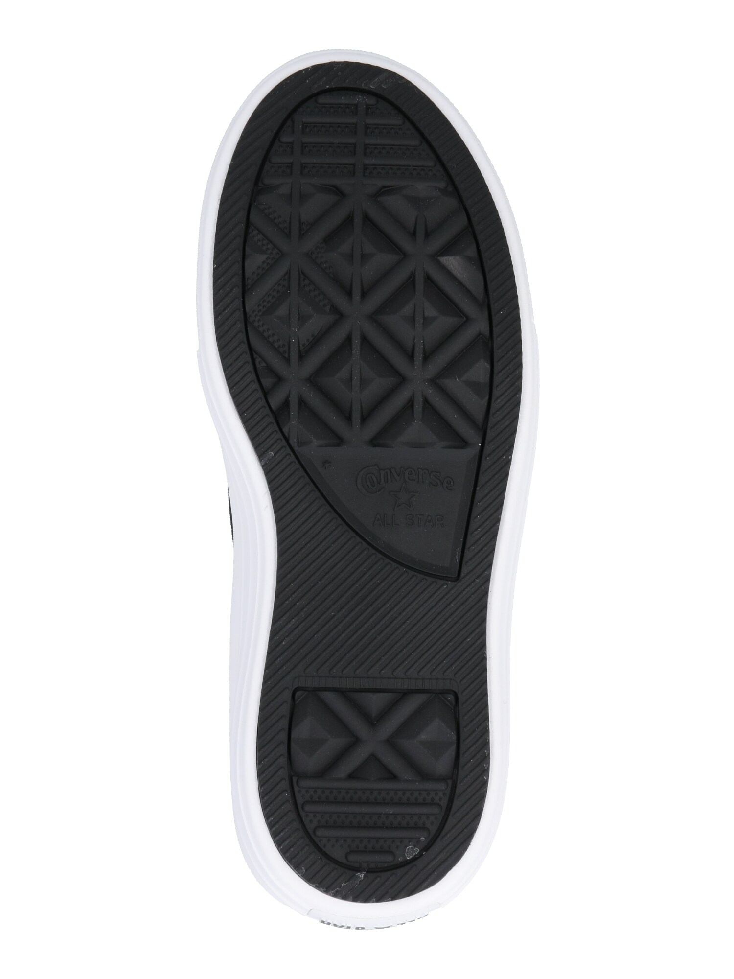 CONVERSE Zapatillas deportivas altas 'CHUCK TAYLOR ALL STAR MOVE PLATFORM'  negro / blanco