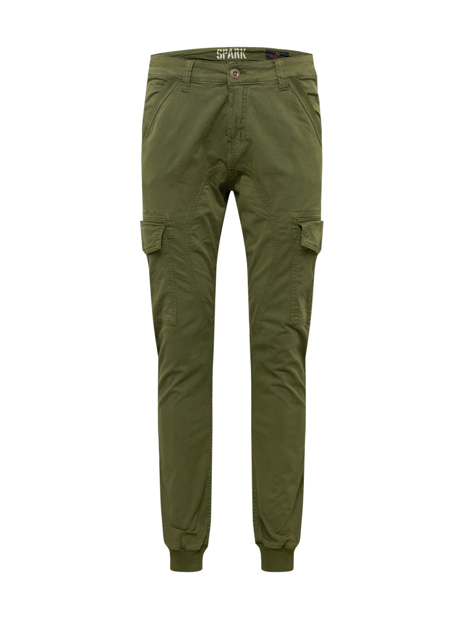 ALPHA INDUSTRIES Kargo hlače 'Spark'  oliva