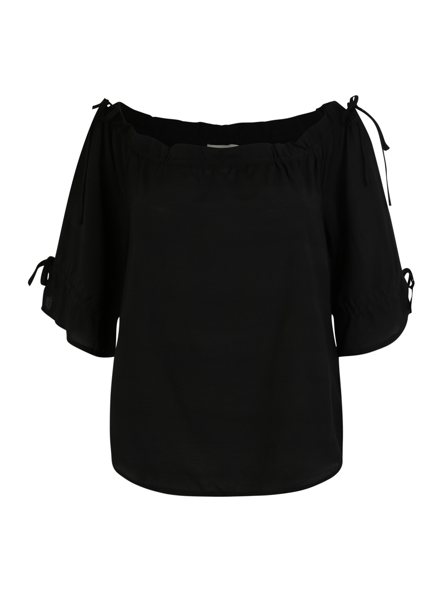 Lost Ink Plus Dames Shirt Zwart lost ink plus kopen in de aanbieding