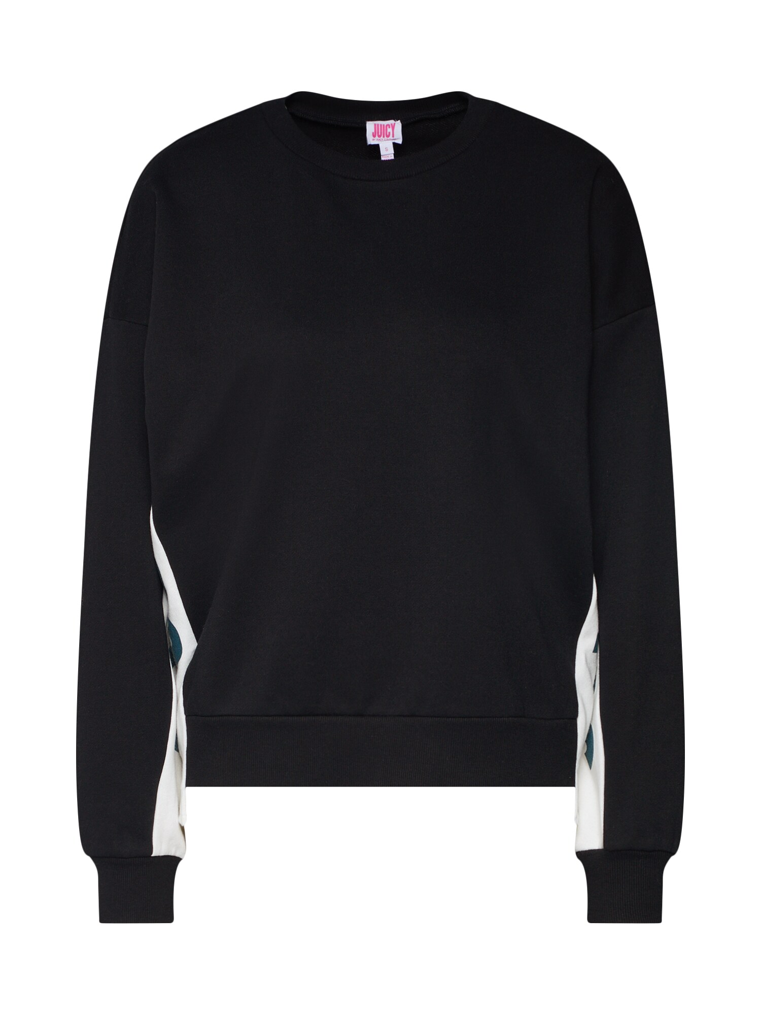 Juicy By Couture Dames Sweatshirt Zwart Wit juicy by juicy couture kopen in de aanbieding