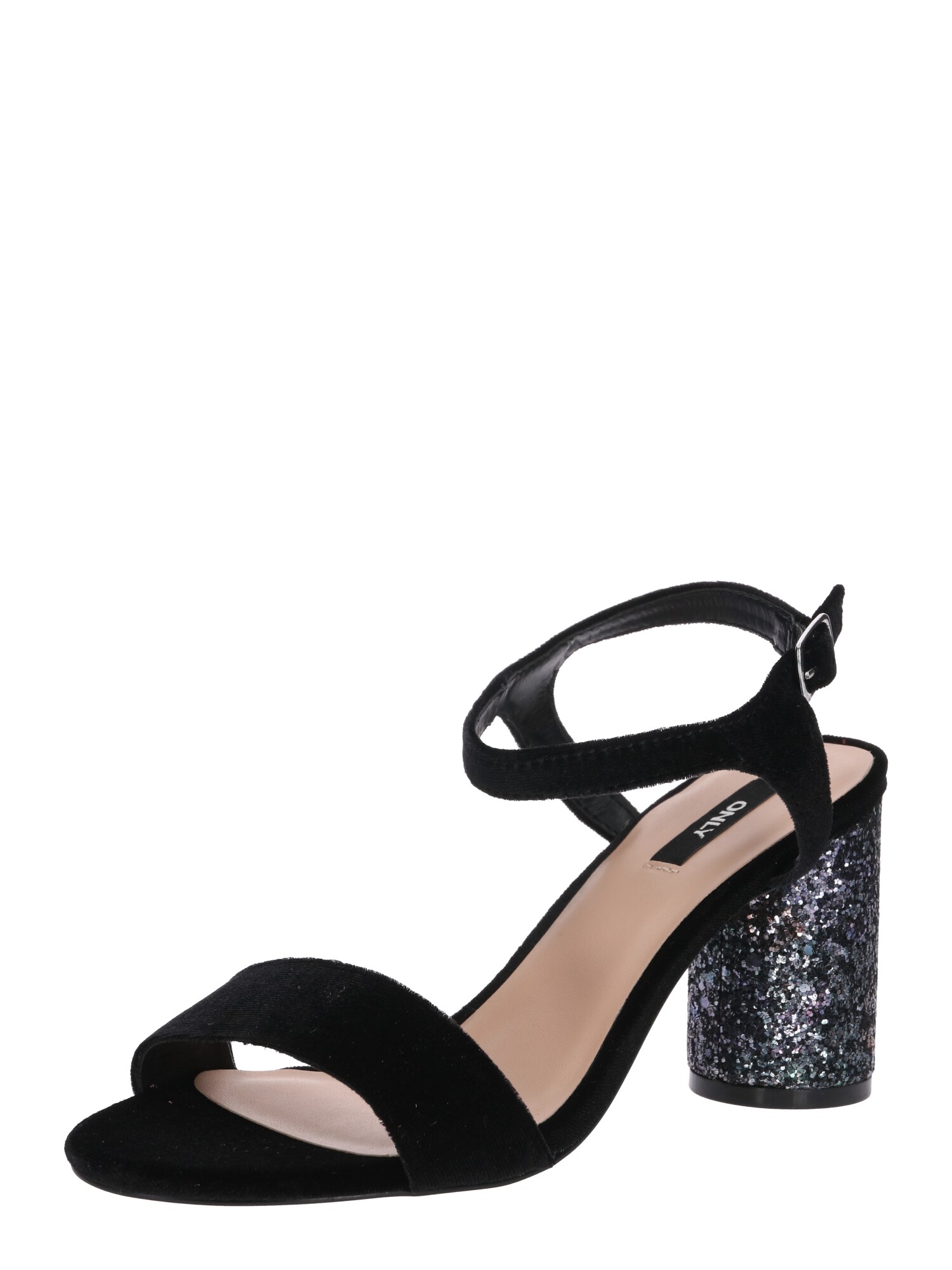 Only Dames Pumps Balsa Glitter Zwart only kopen in de aanbieding