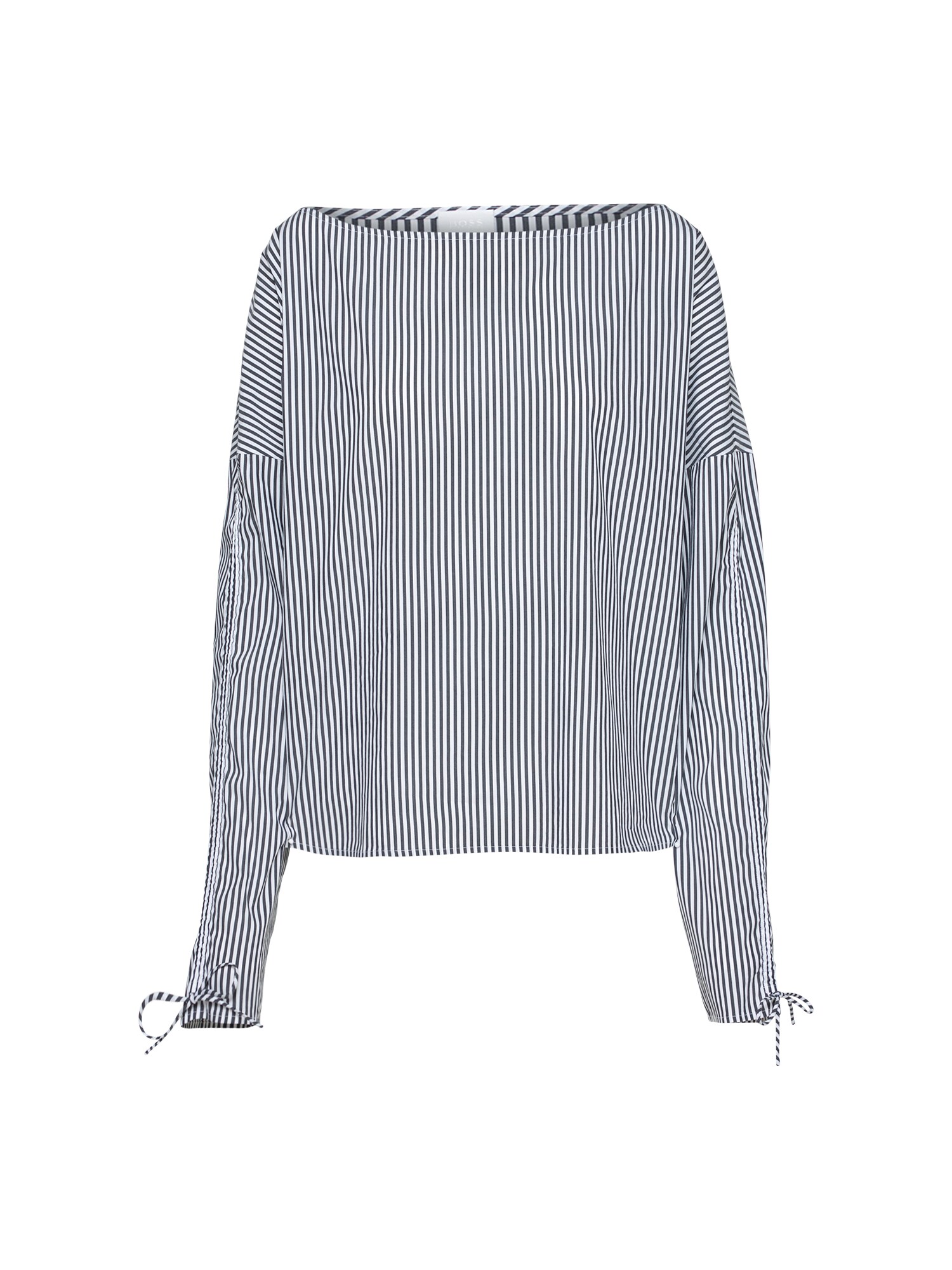 Boss Dames Blouse Espa Nachtblauw Wit boss kopen in de aanbieding