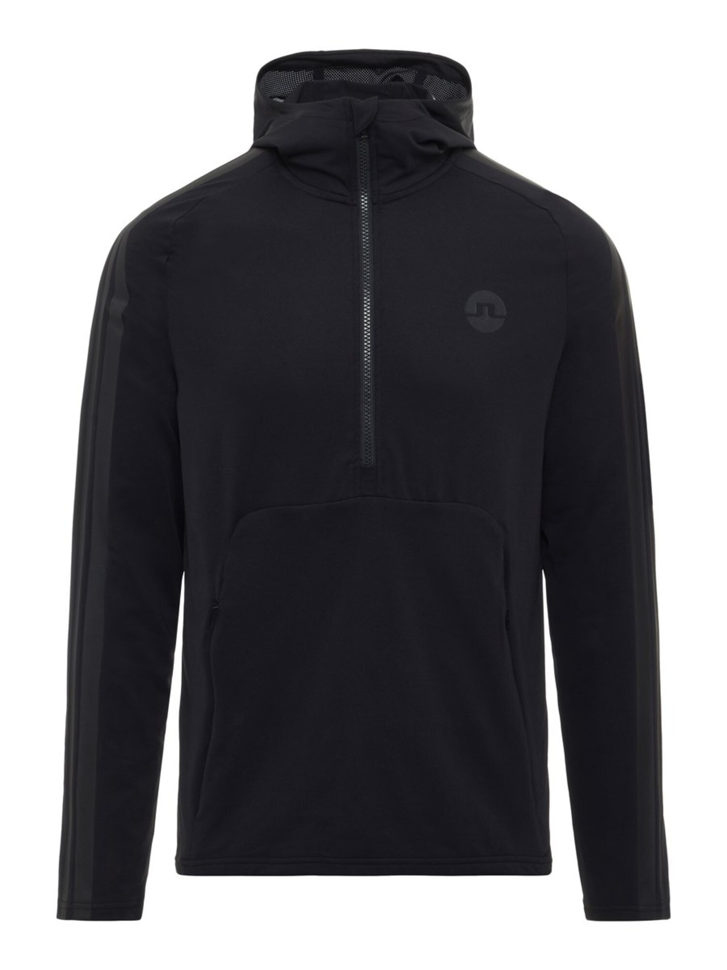 Jlindeberg Heren Sportsweatshirt Colin Zwart jlindeberg kopen in de aanbieding