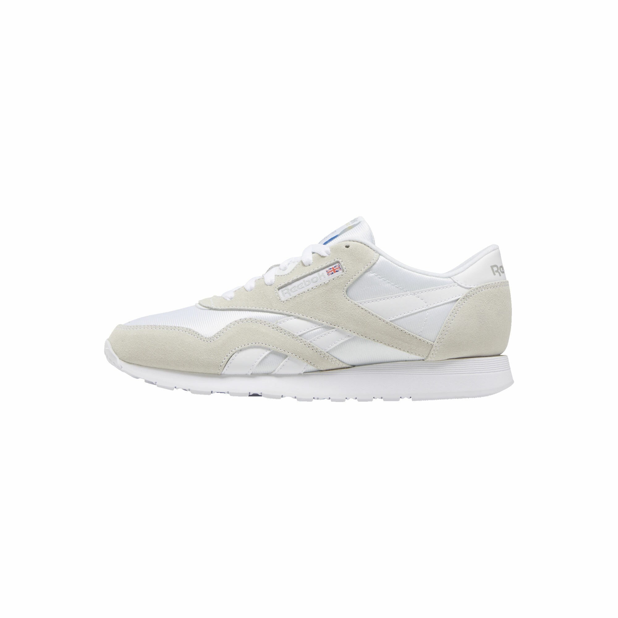 Reebok Classic Sportbačiai be auliuko 'Classic Nylon'  balta / smėlio