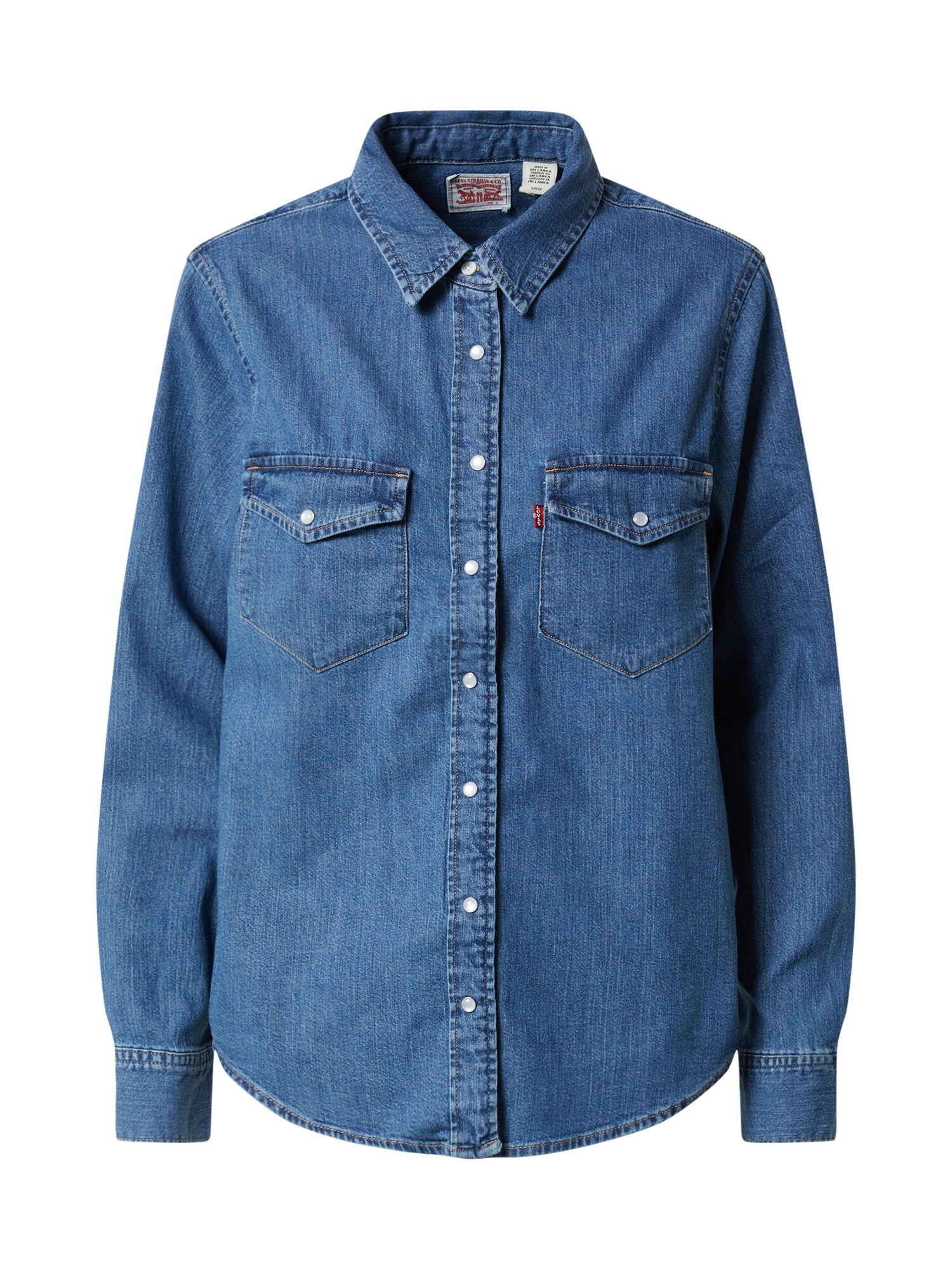 LEVI'S ® Blúzka 'Essential'  modrá denim