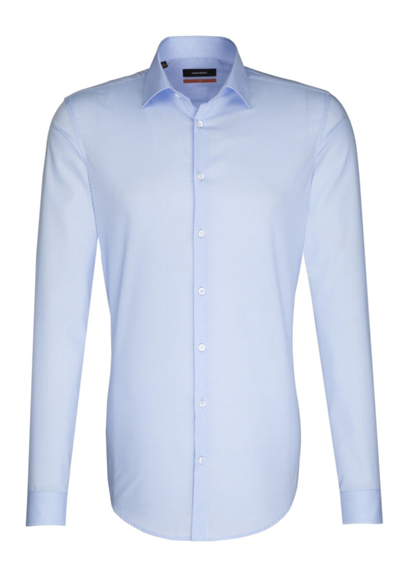 Seidensticker Heren Zakelijk Overhemd Slim Duifblauw seidensticker kopen in de aanbieding