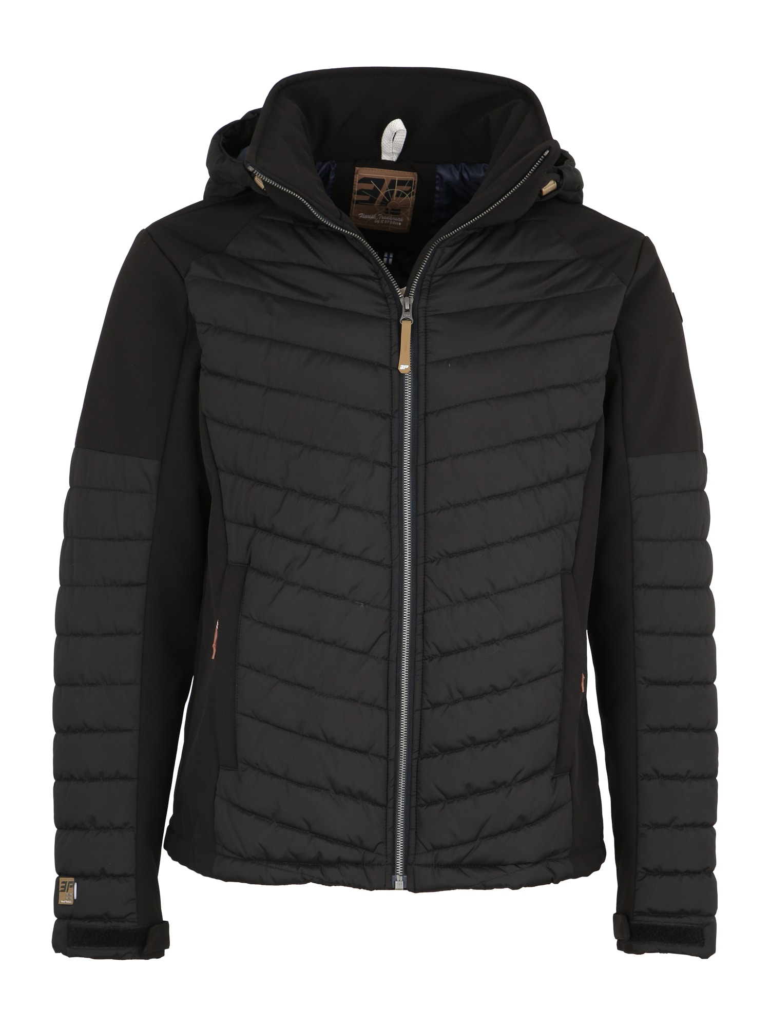 Icepeak Heren Outdoorjas Tino Zwart icepeak kopen in de aanbieding