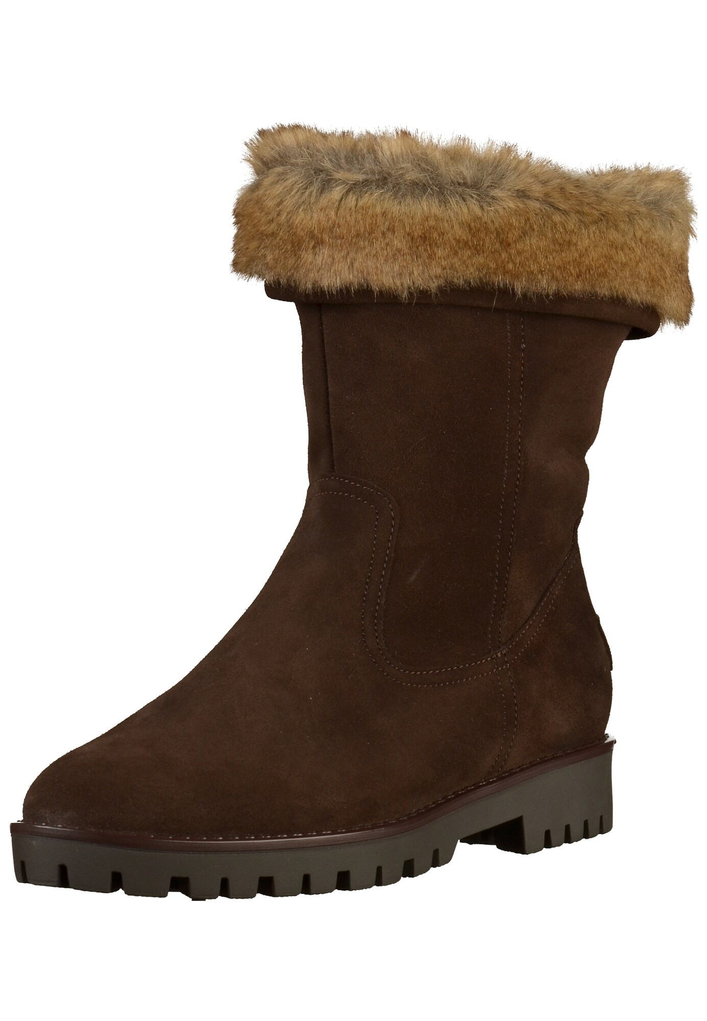 Ara Dames Laarzen Anchorage Lichtbeige Donkerbruin ara kopen in de aanbieding