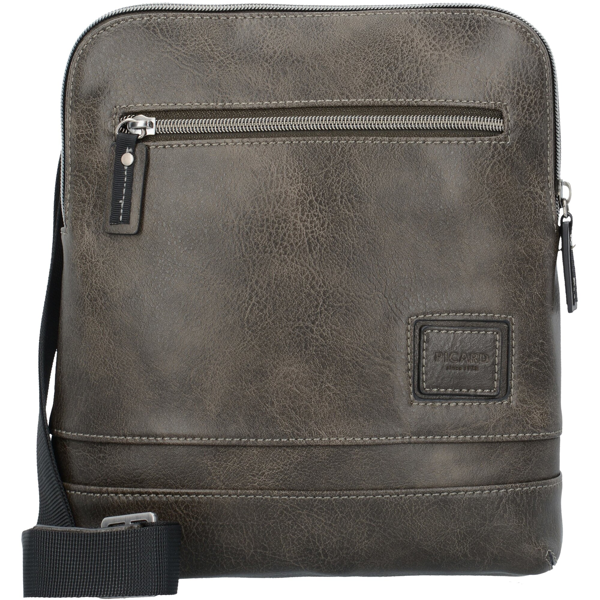 Picard Heren Schoudertas Rookgrijs picard kopen in de aanbieding