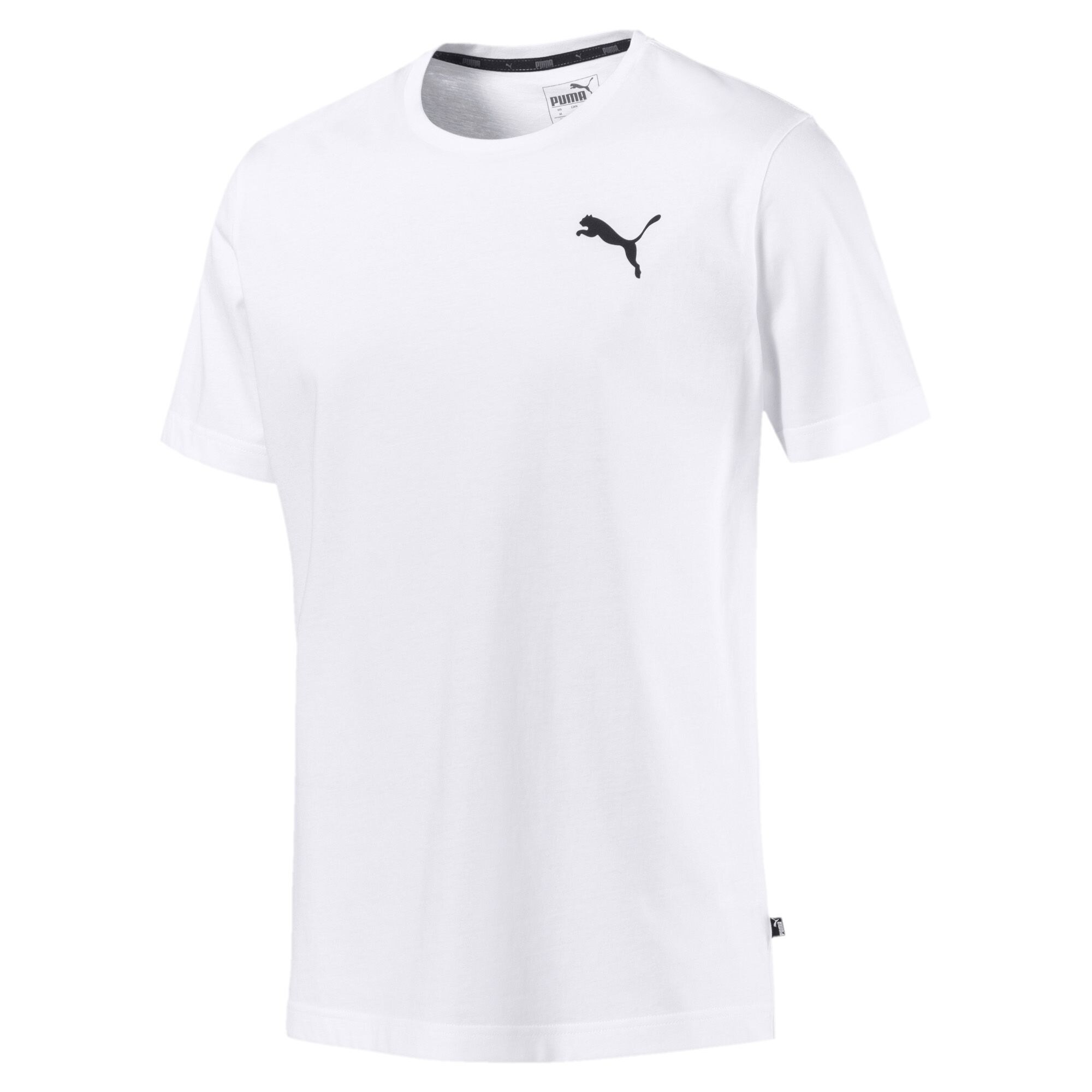 Puma Heren Functioneel Shirt Essentials Zwart Wit puma kopen in de aanbieding