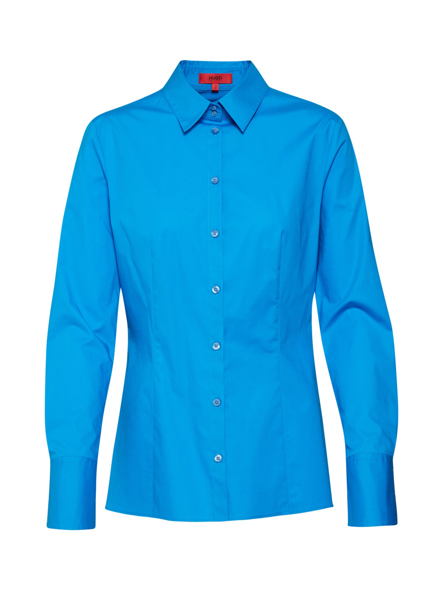 Hugo Dames Blouse Etrixe Blauw hugo kopen in de aanbieding