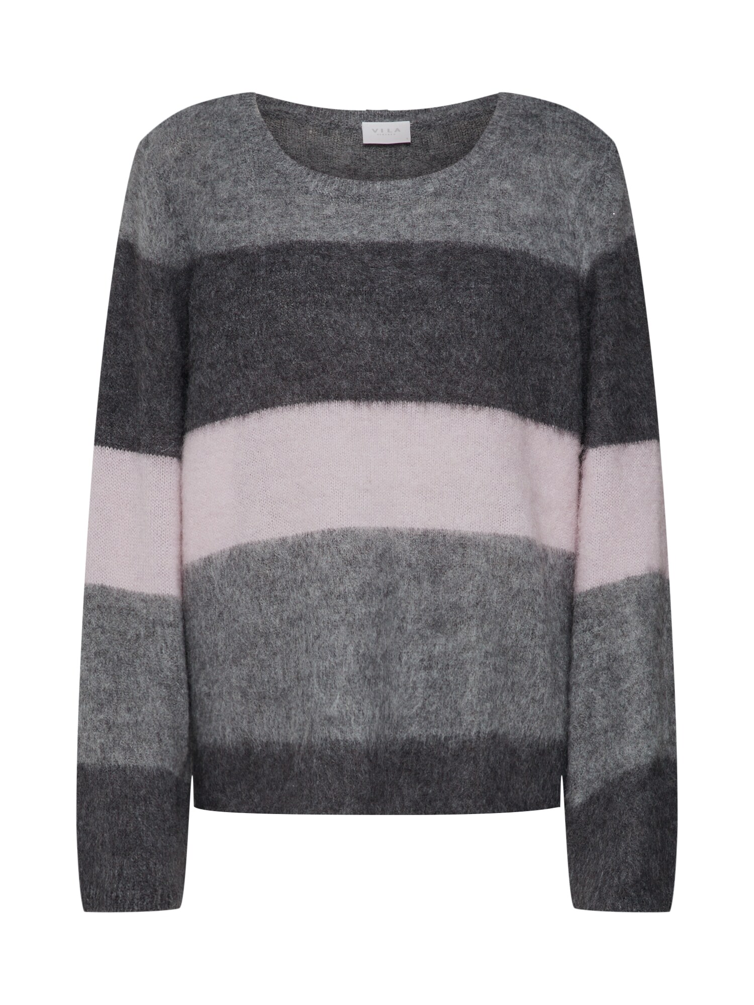 Vila Dames Trui Meline Grijs Rosa vila kopen in de aanbieding