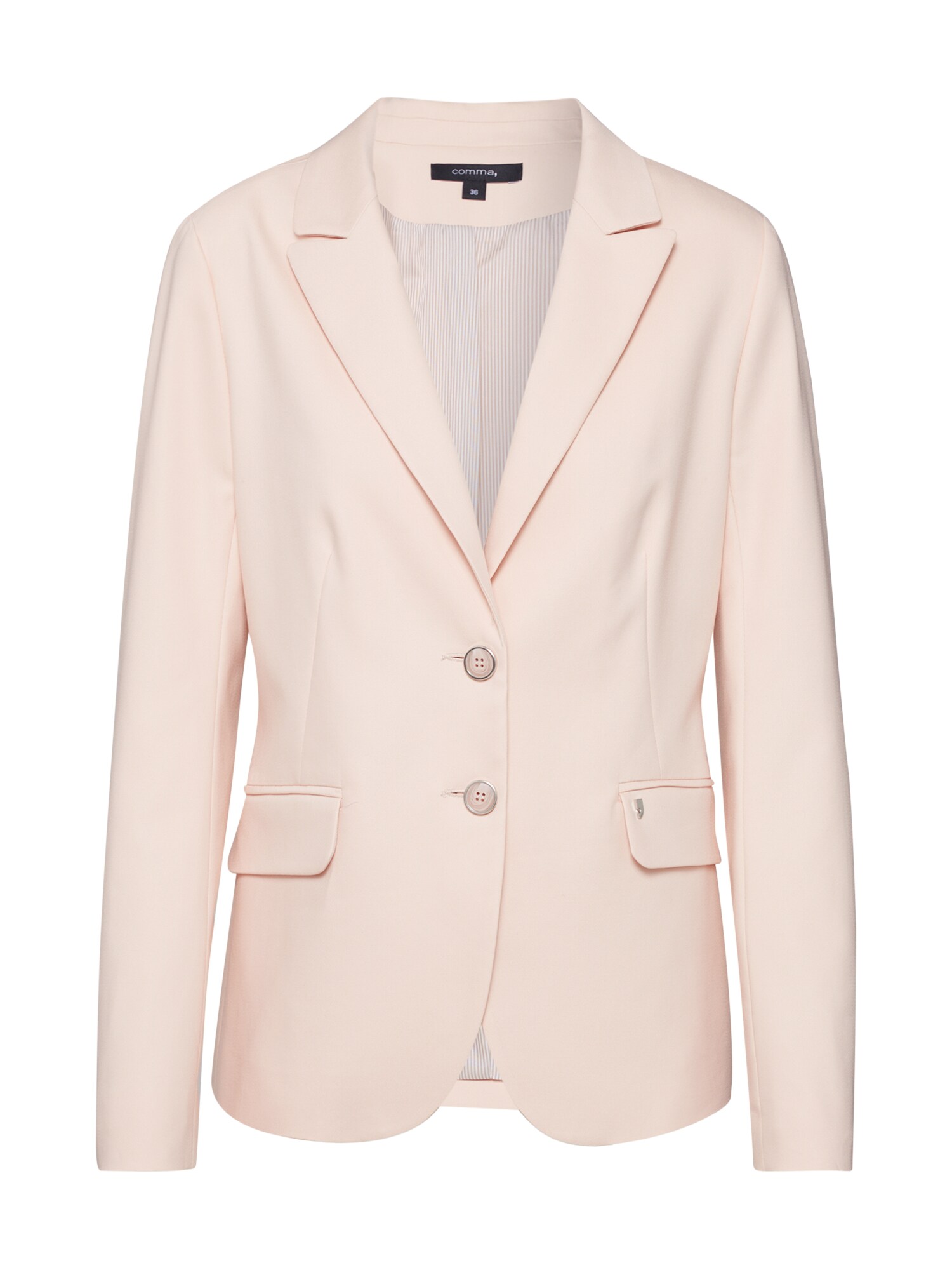 COMMA Blazer švarkas  pudros spalva
