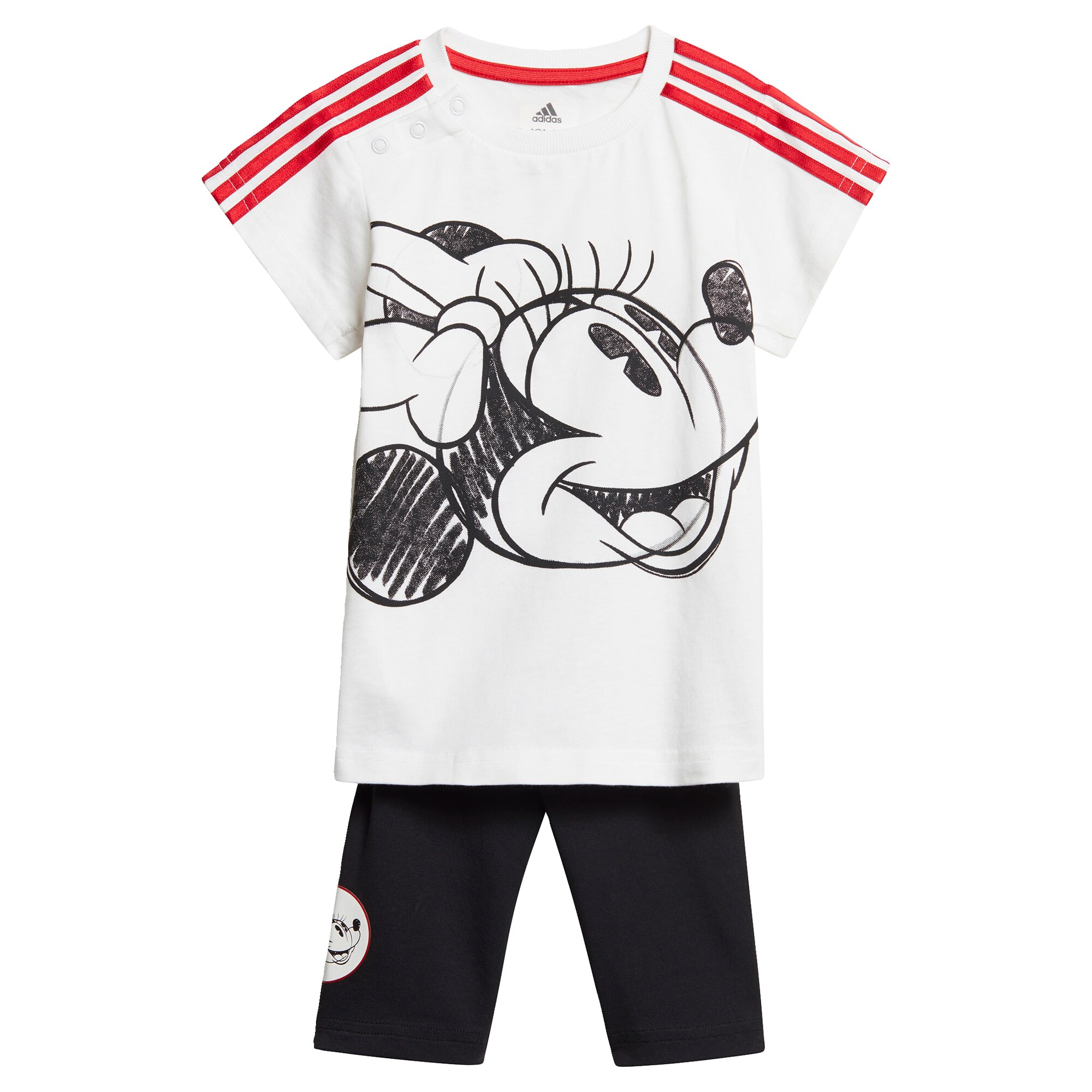 ADIDAS PERFORMANCE Rinkinys  balta / juoda / ugnies raudona