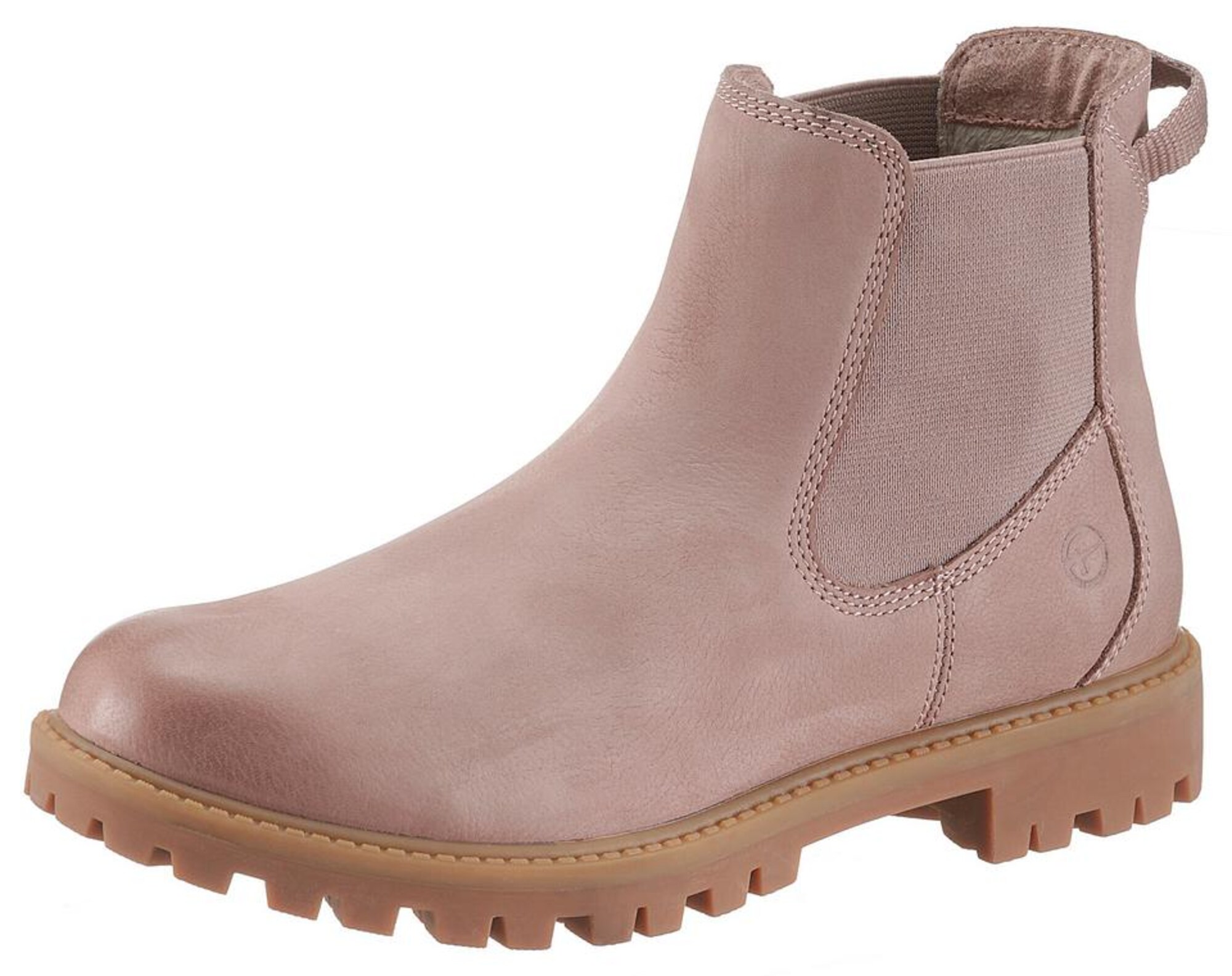 Tamaris Dames Chelsea Boots Poederroze tamaris kopen in de aanbieding