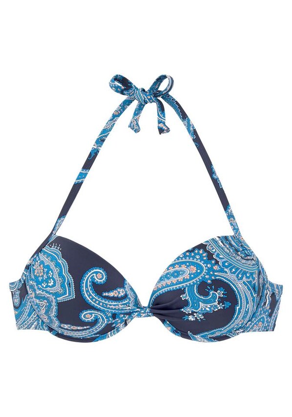 LASCANA, Bikini felső 'Boho', kék, 1 kép a 4 közül