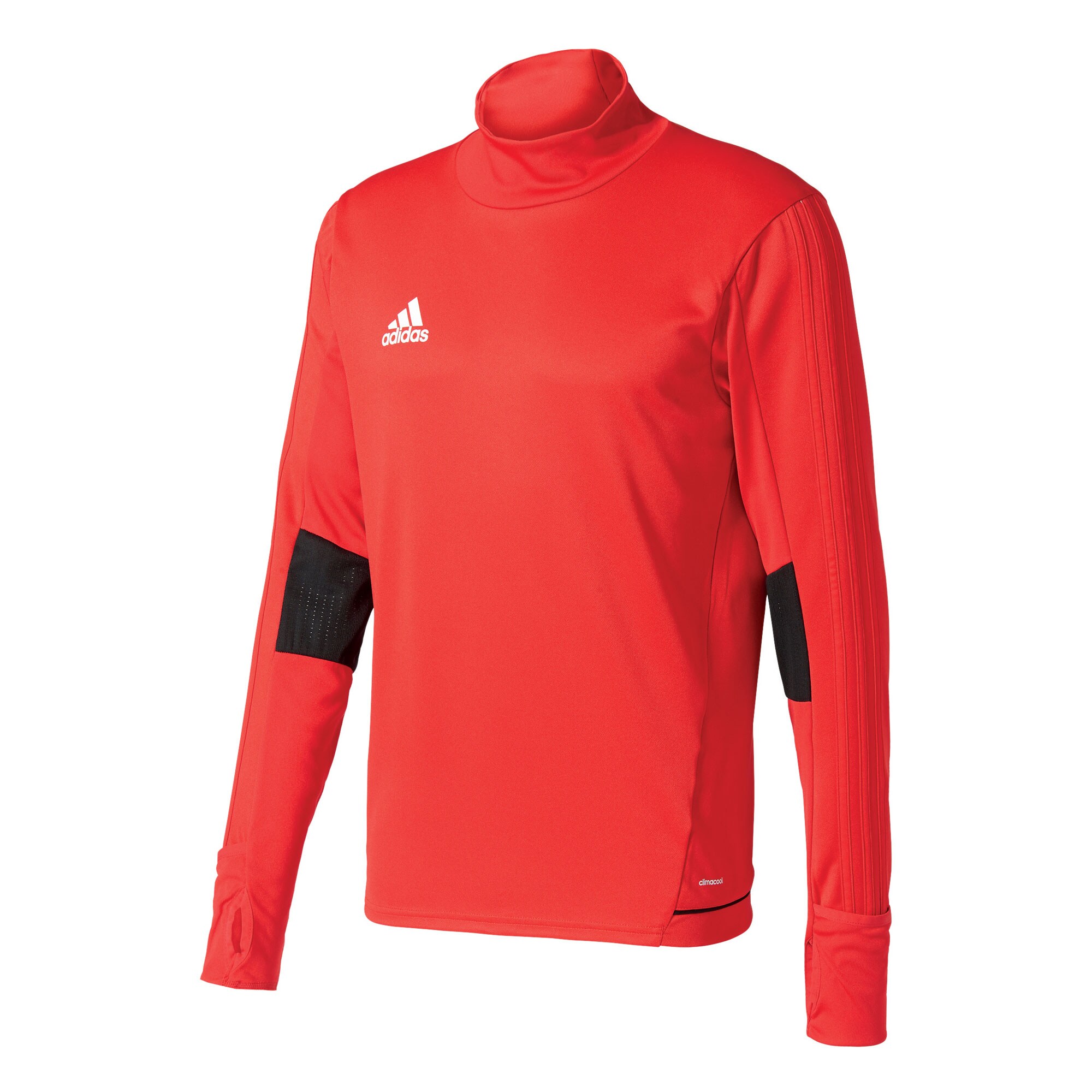 Adidas Performance Heren Sportsweatshirt Tiro 17 Rood Zwart adidas performance kopen in de aanbieding