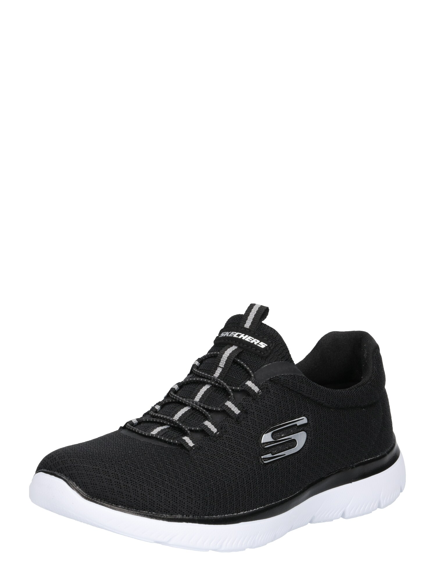 SKECHERS Slip-on obuv 'Summits'  sivá / čierna