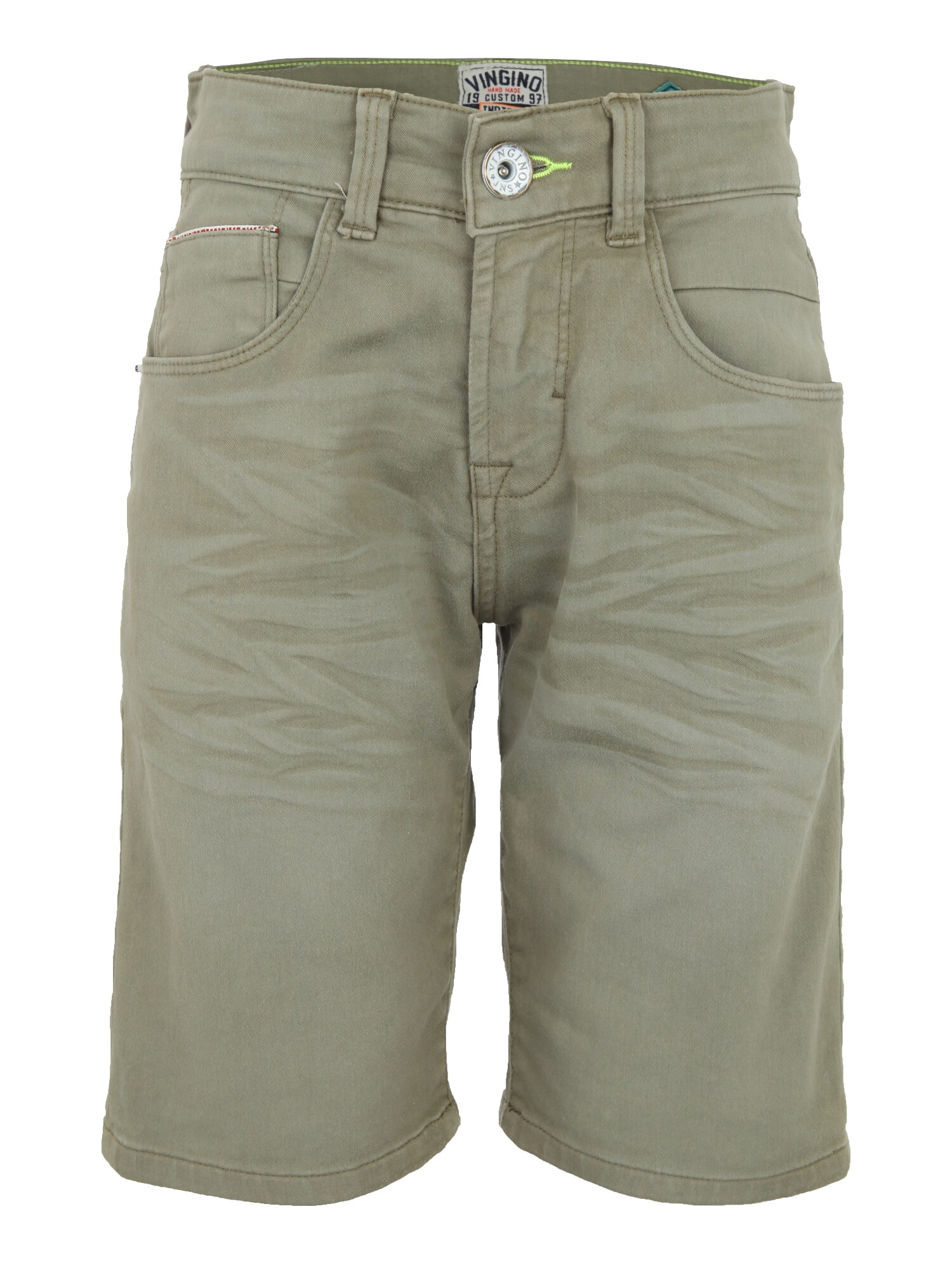 Vingino Jongens Jeans Cliff Kaki vingino kopen in de aanbieding