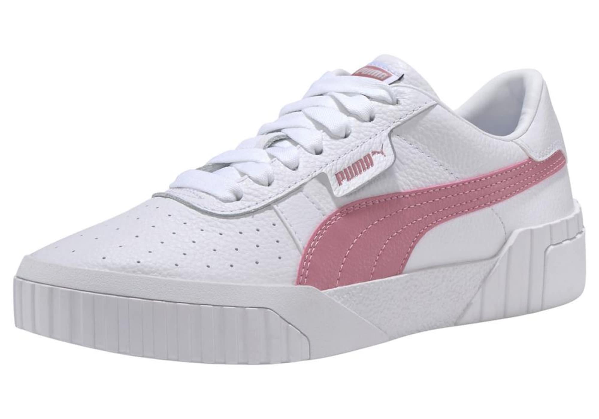 PUMA Sportbačiai be auliuko  rožinė / balta