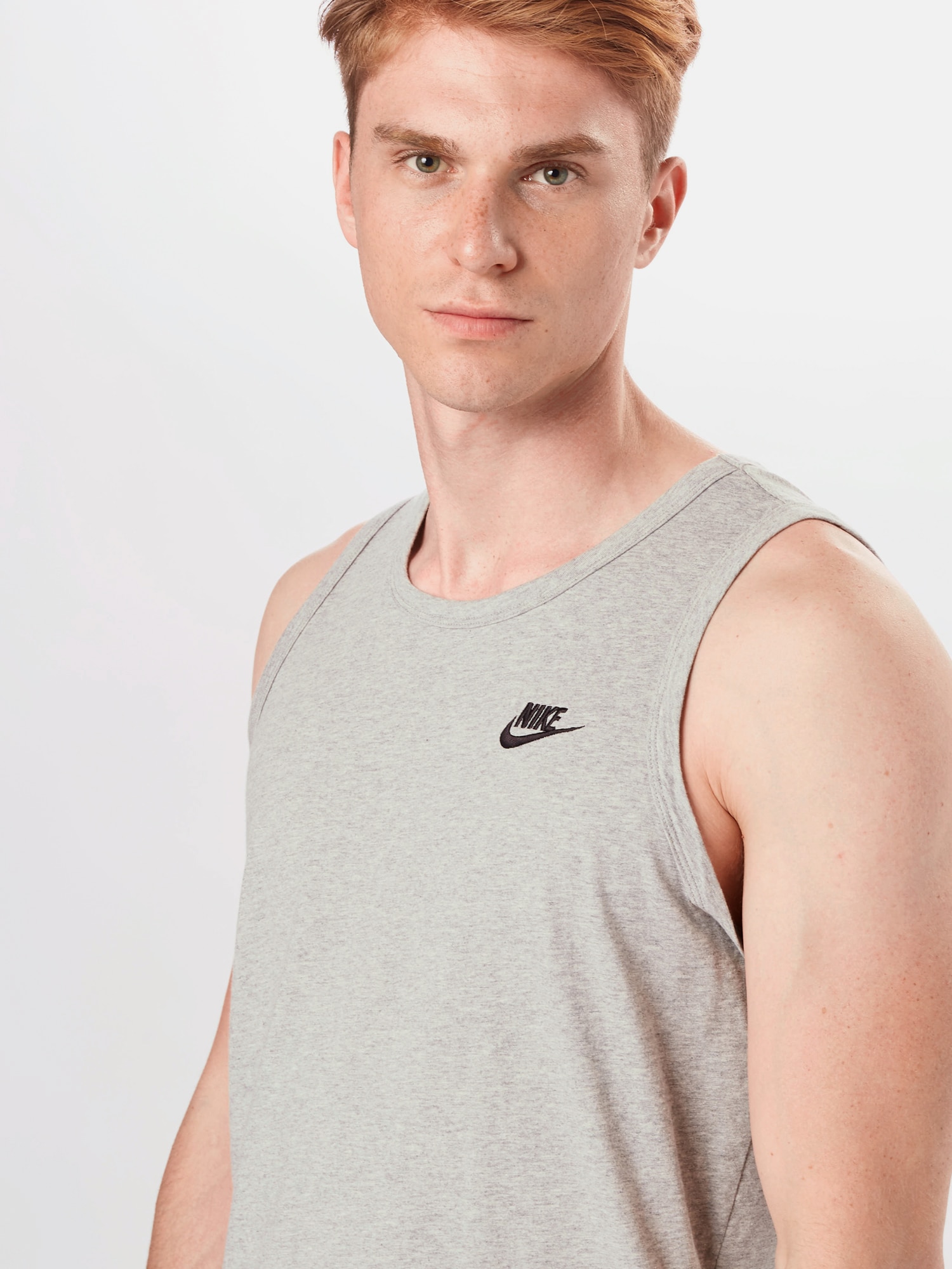 Nike Sportswear Tričko svetlosivá / čierna (obrázok 5)