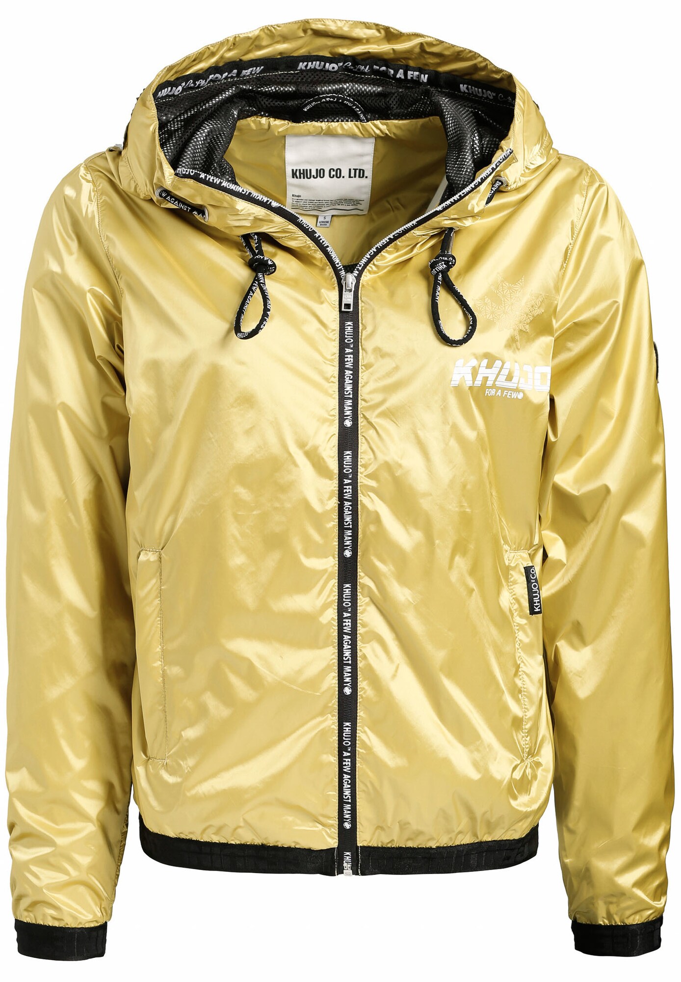 Khujo Dames Tussenjas Keylana Goud khujo kopen in de aanbieding