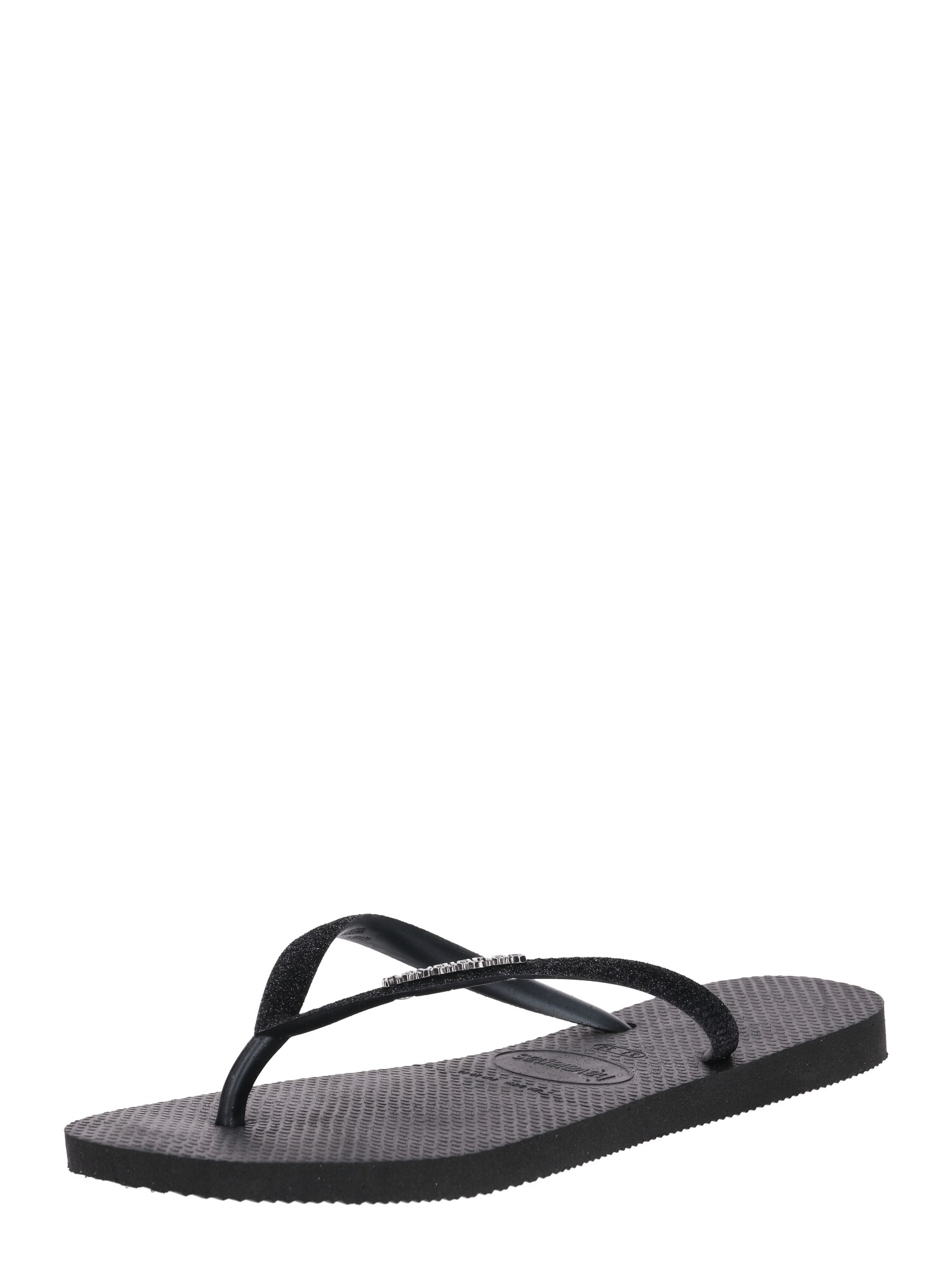 Havaianas Dames Teenslipper Glitter Zwart havaianas kopen in de aanbieding