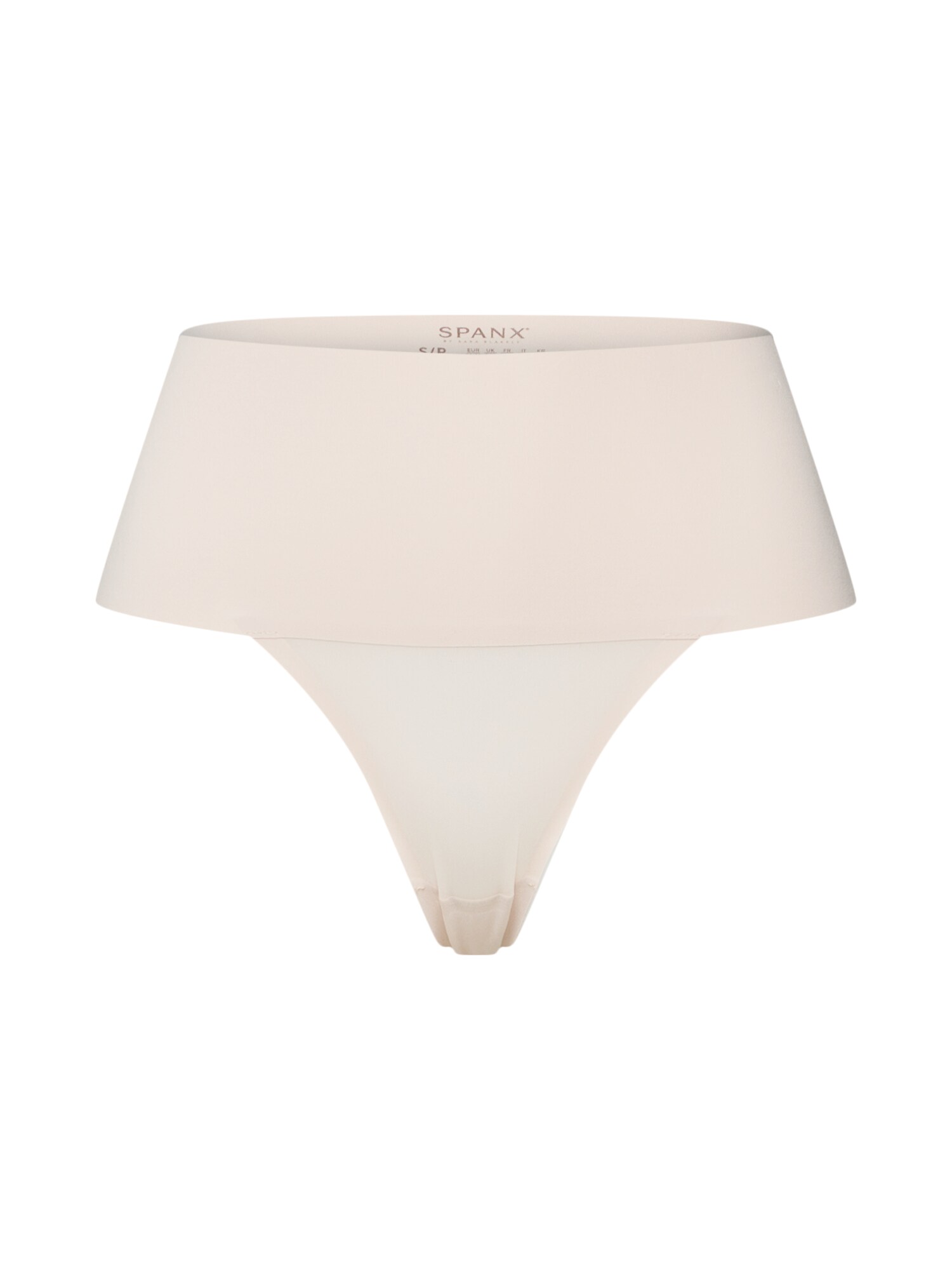 SPANX Siaurikės 'UNDIE-TECTABLE THONG'  kūno spalva