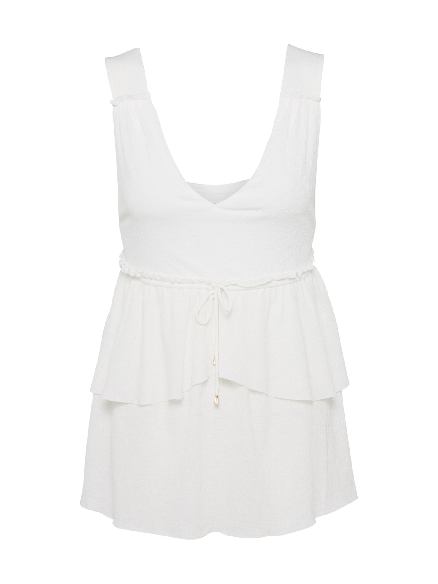 Vila Dames Top Vipetra Sl Wit vila kopen in de aanbieding