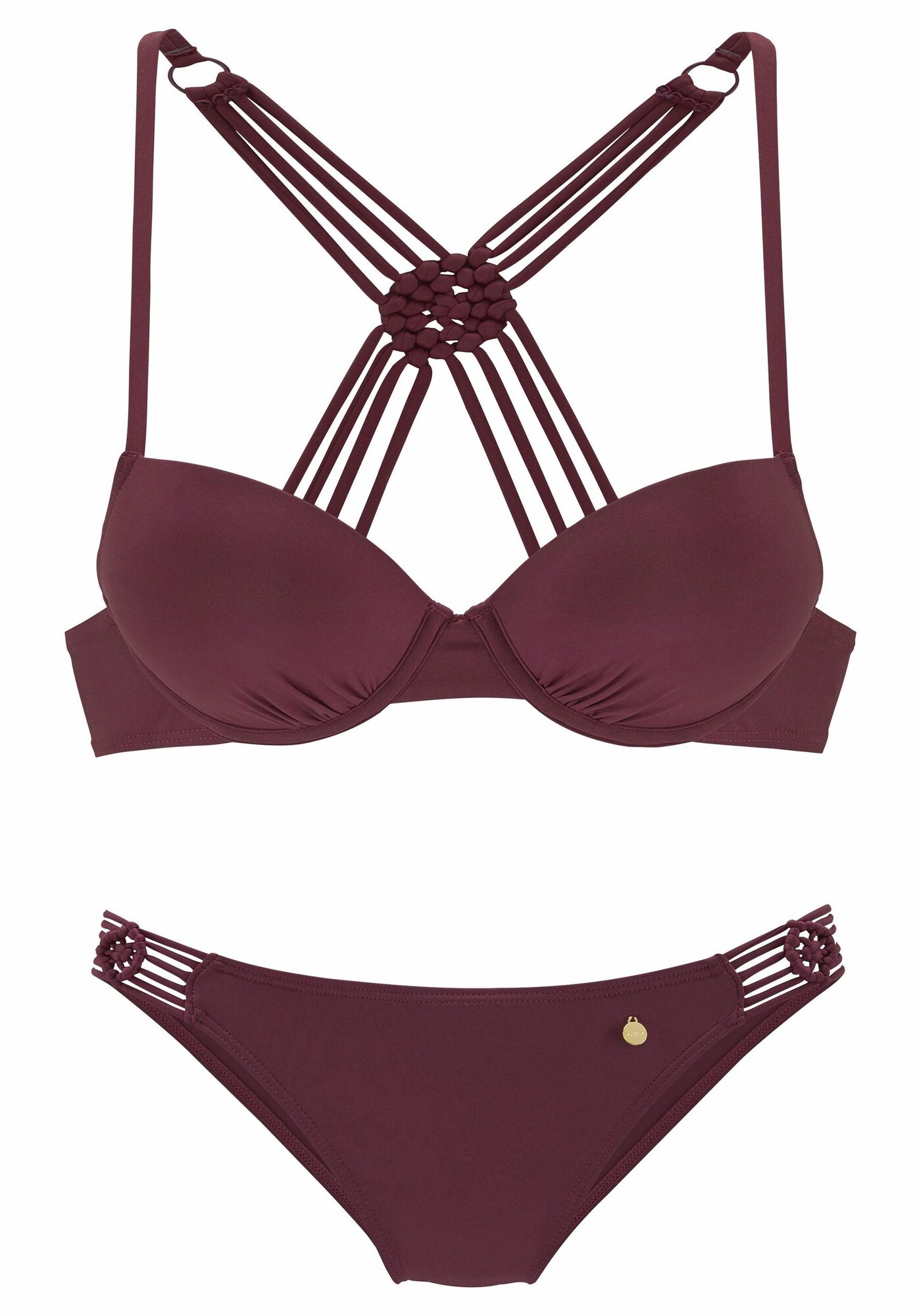 LASCANA Bikinis  vyšninė spalva