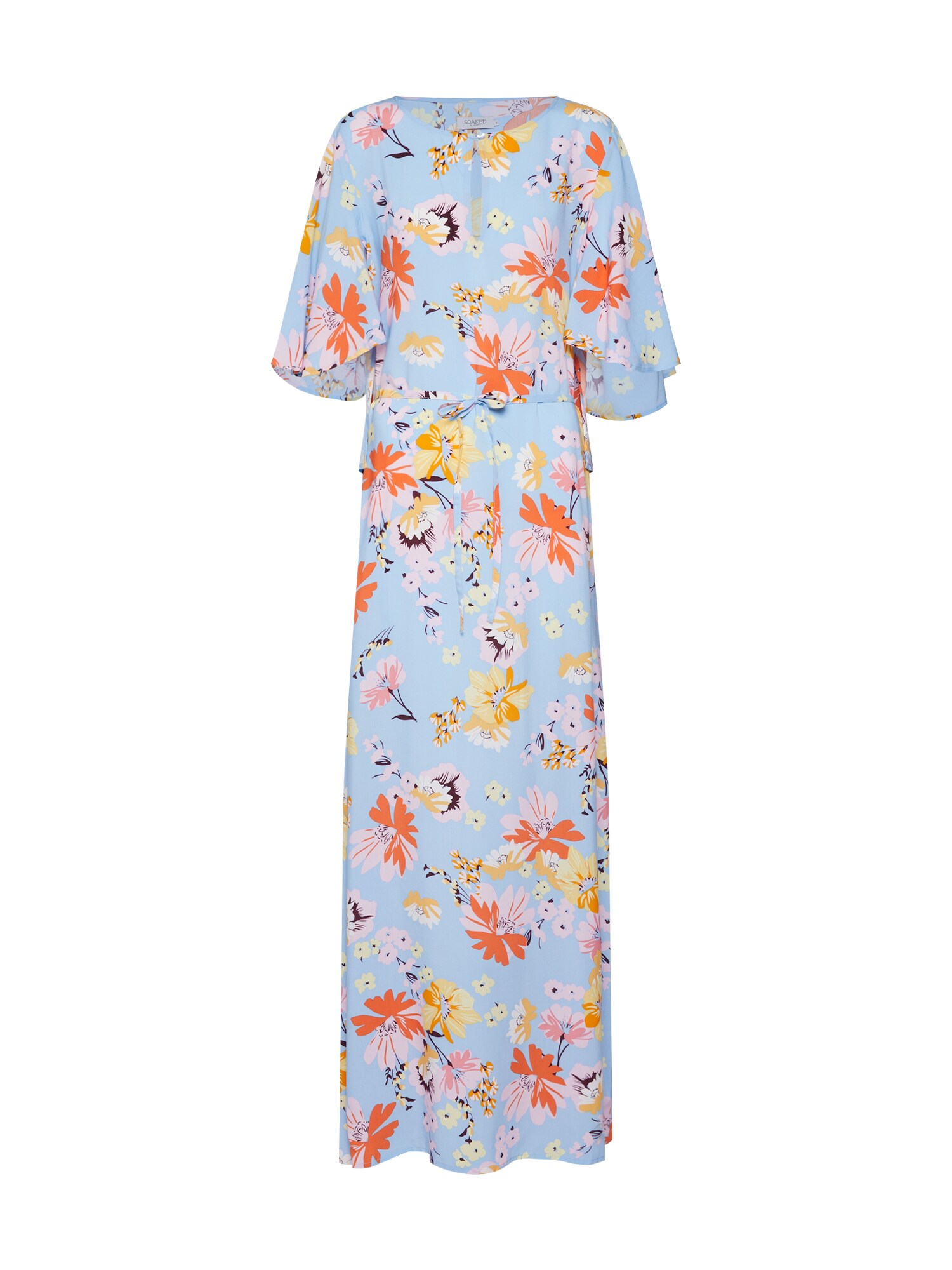 Soaked In Luxury Dames Jurk Lichtblauw Gemengde Kleuren soaked in luxury kopen in de aanbieding