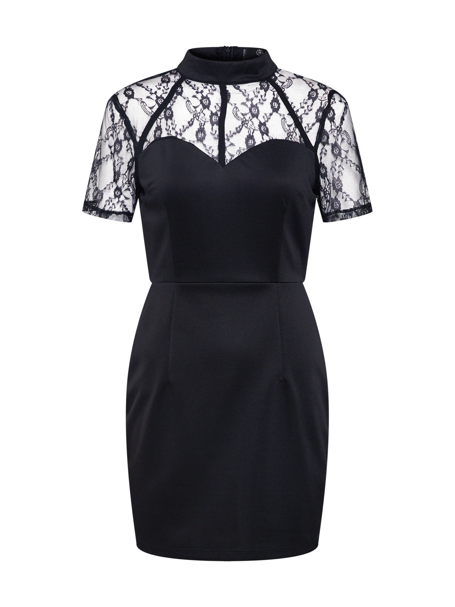 Missguided Dames Jurk Lace Harness Detail Sweetheart Neckline Mini Dress Zwart missguided kopen in de aanbieding