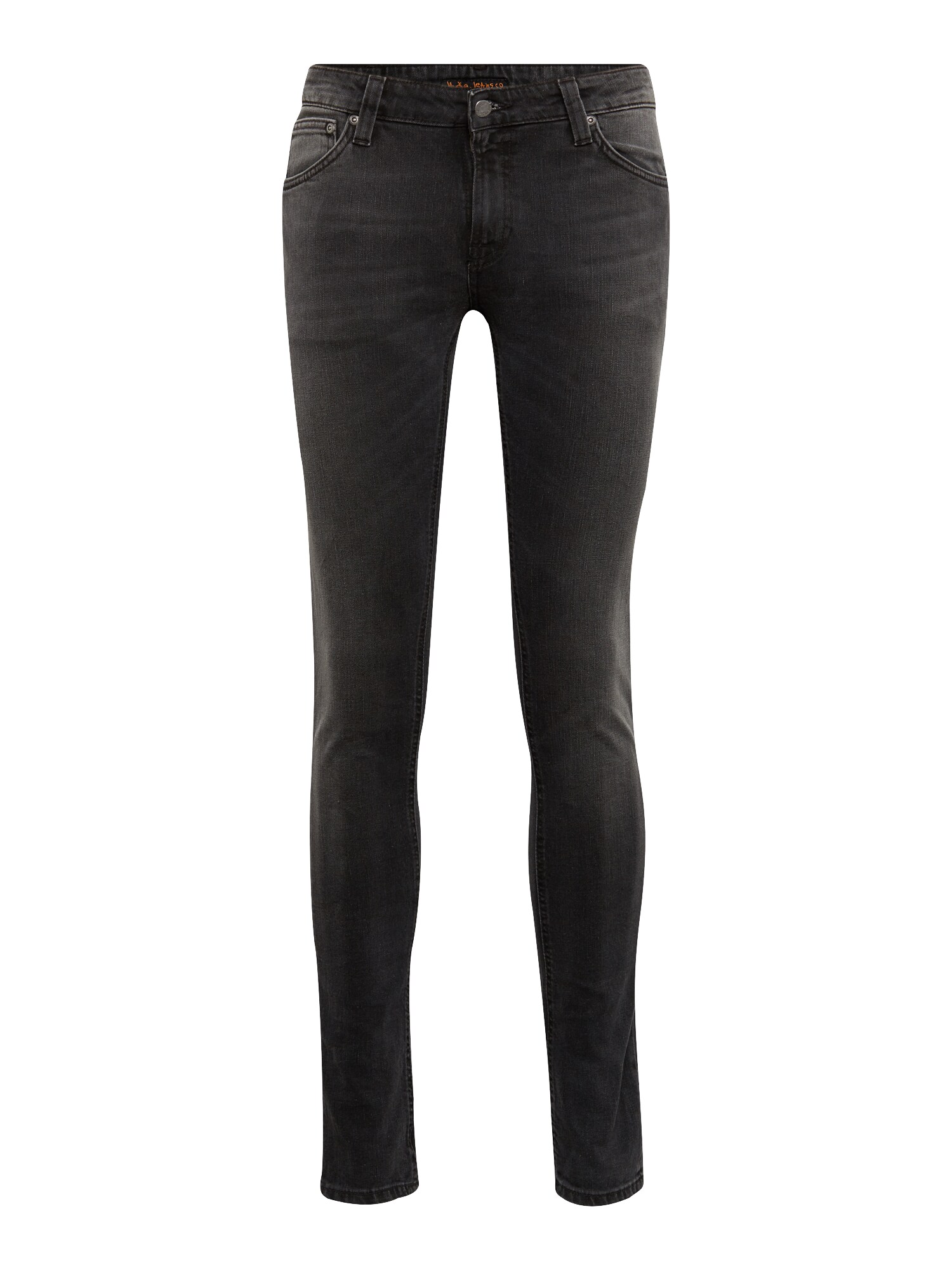 Nudie Jeans Co Heren Skinny Lin Black Denim nudie jeans co kopen in de aanbieding