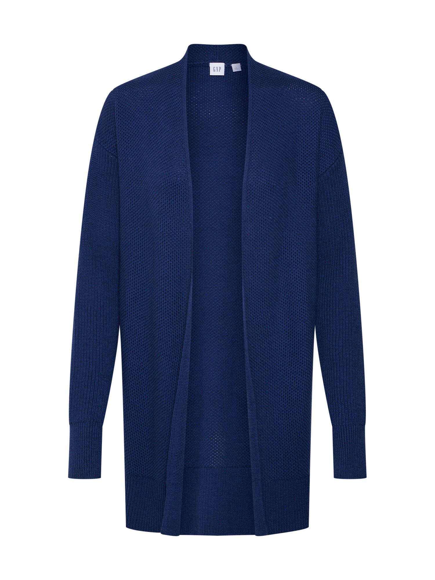 Gap Dames Gebreid Vest Brooklyn Open 3Rd Blauw gap kopen in de aanbieding