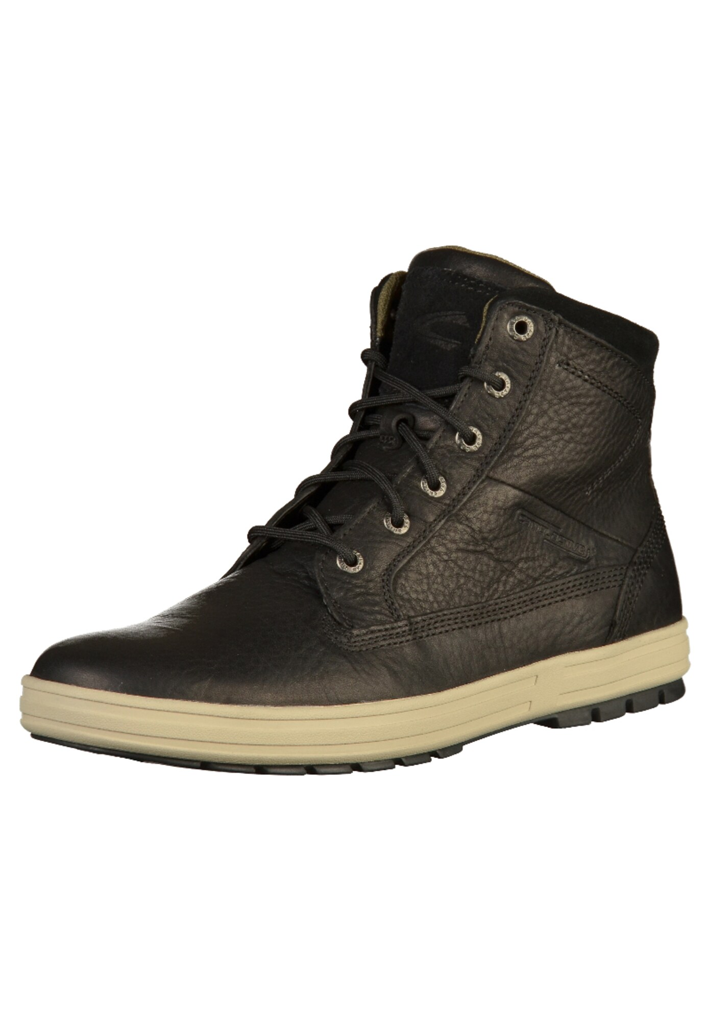 Camel Active Heren Sneakers Hoog Zwart camel active kopen in de aanbieding