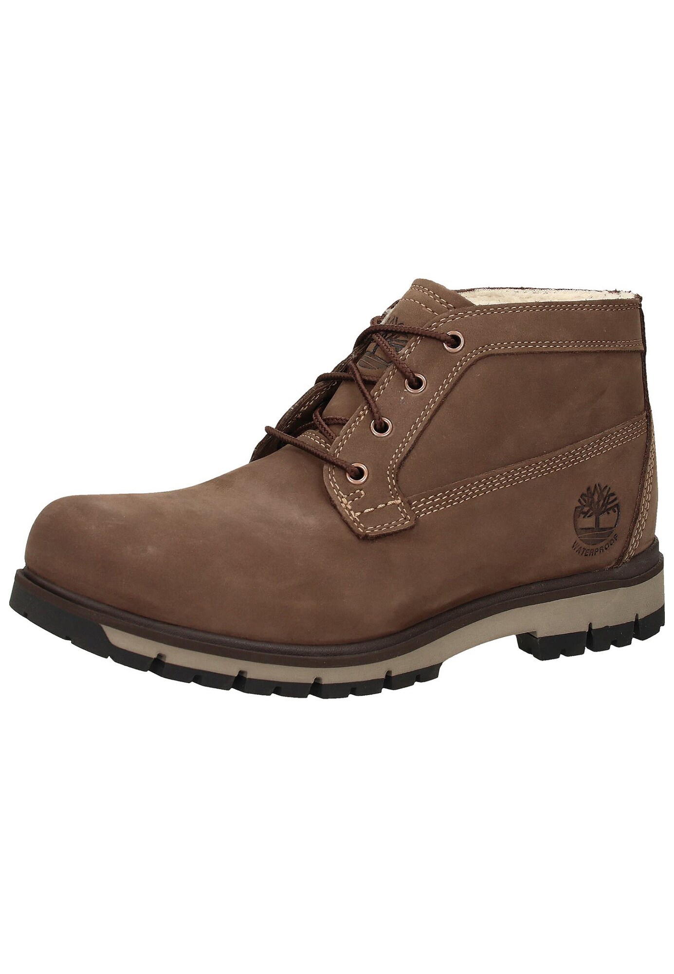 Timberland Heren Veterlaarzen Beige Bruin timberland kopen in de aanbieding