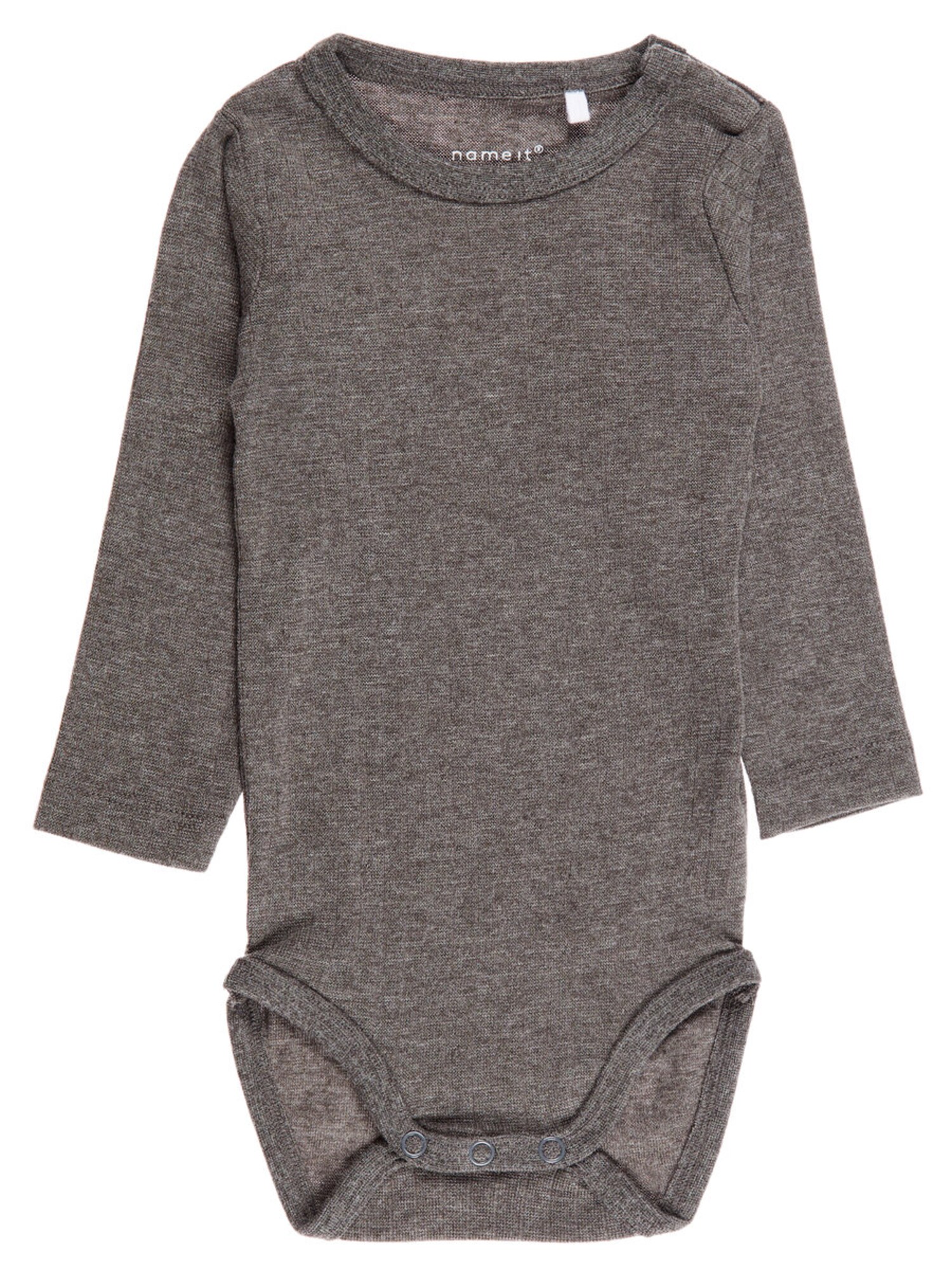 Name It Jongens Rompertjebody Donkergrijs name it kopen in de aanbieding