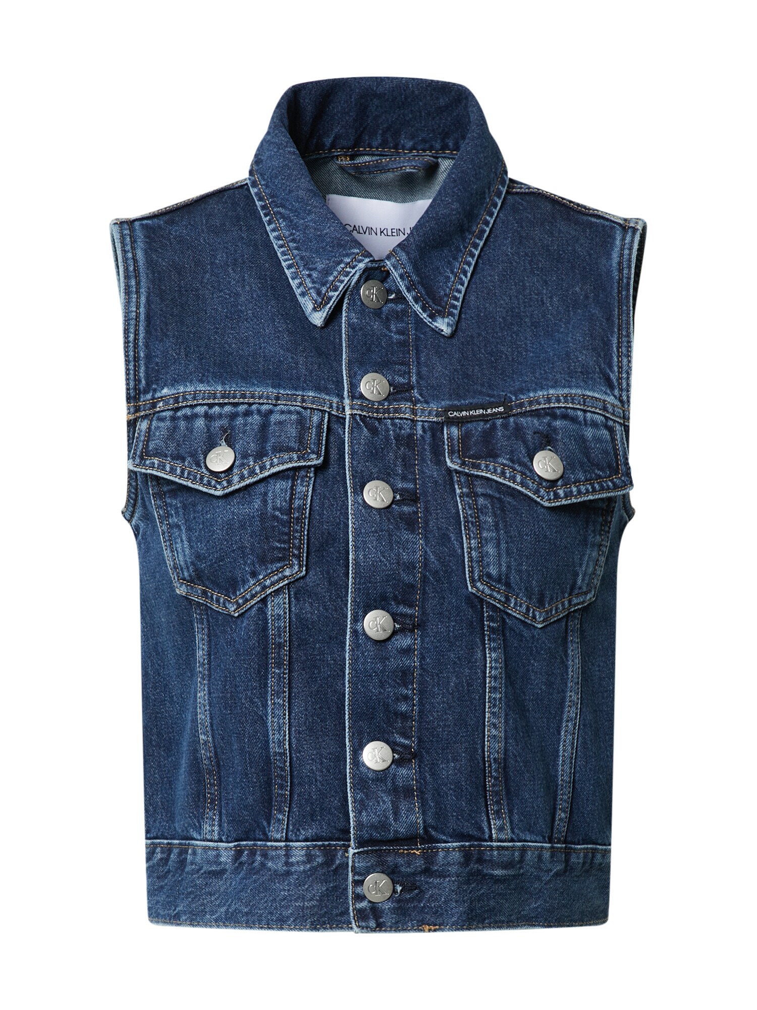 Calvin Klein Jeans Liemenė  tamsiai (džinso) mėlyna
