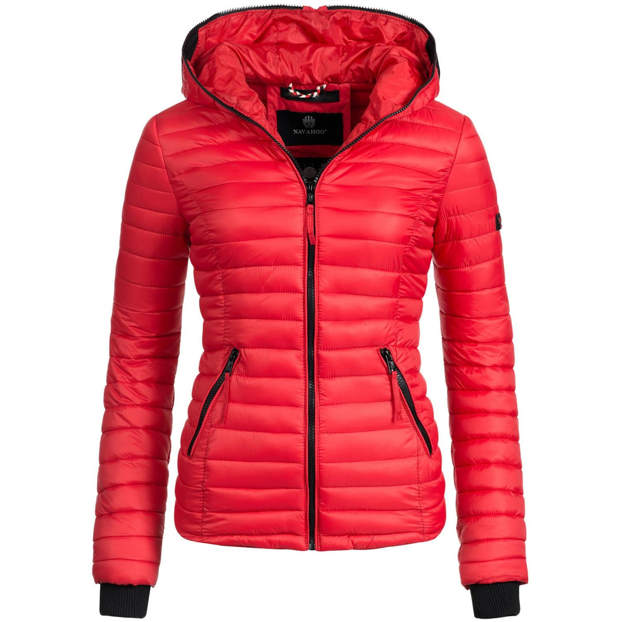 NAVAHOO Geacă de primăvară-toamnă Kimuk  roșu / negru