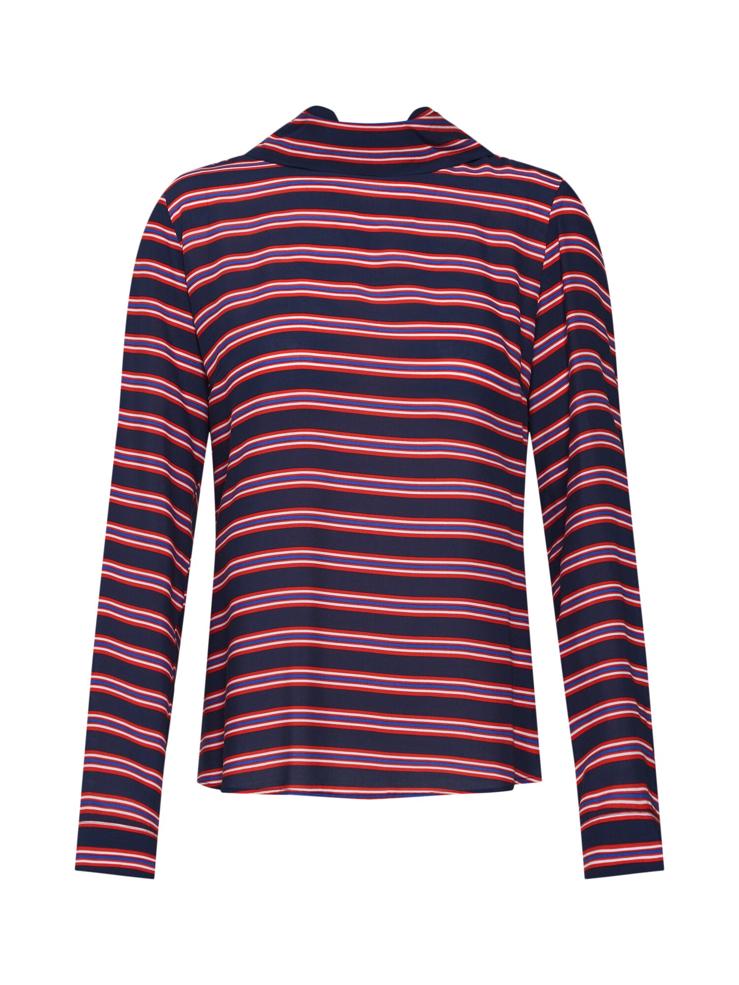 Emily Van Den Bergh Dames Blouse Blauw Rood emily van den bergh kopen in de aanbieding