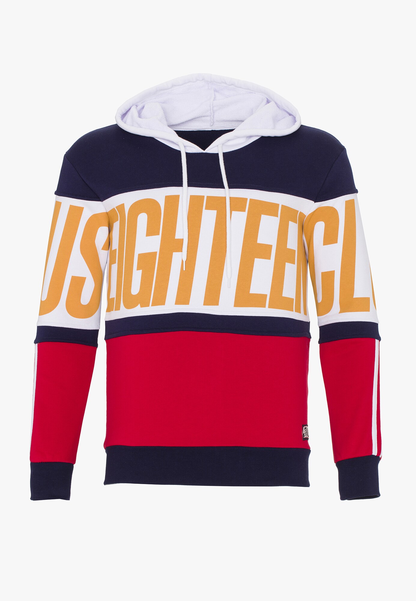 Plus Eighteen Heren Sweatshirt Marine Gemengde Kleuren plus eighteen kopen in de aanbieding