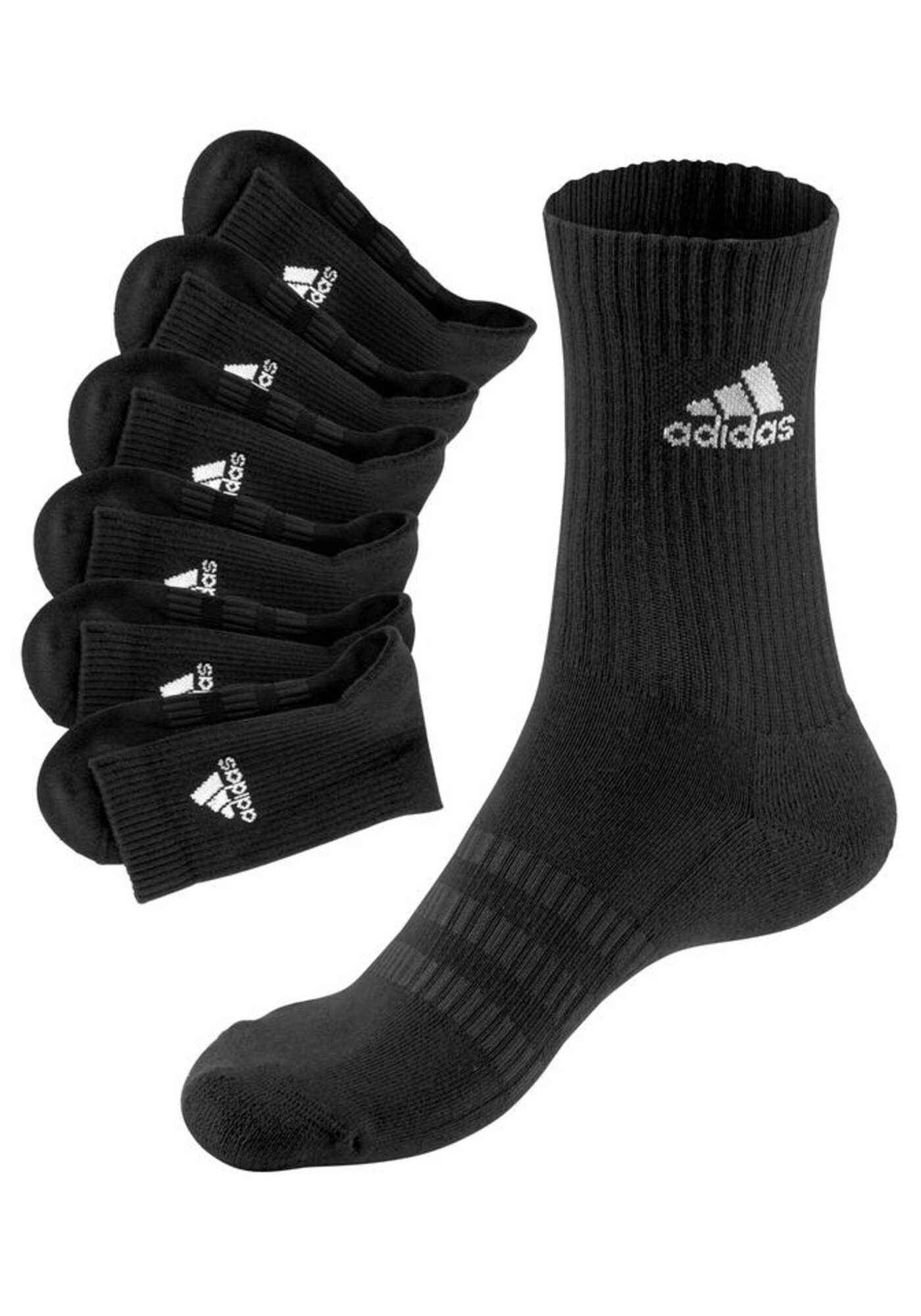 ADIDAS PERFORMANCE Sportinės kojinės  juoda / balta