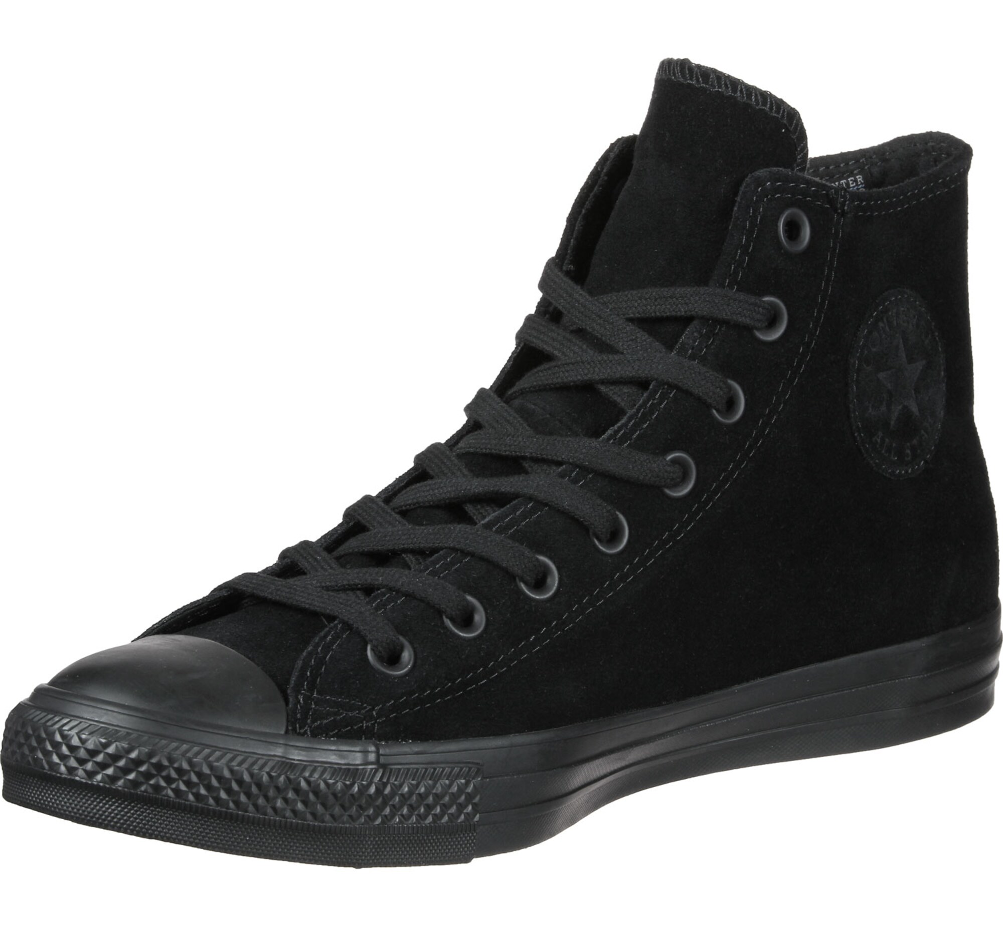 Converse Dames Sneakers Hoog Chuck Taylor All Star Hi Zwart Gemeleerd Wit converse kopen in de aanbieding