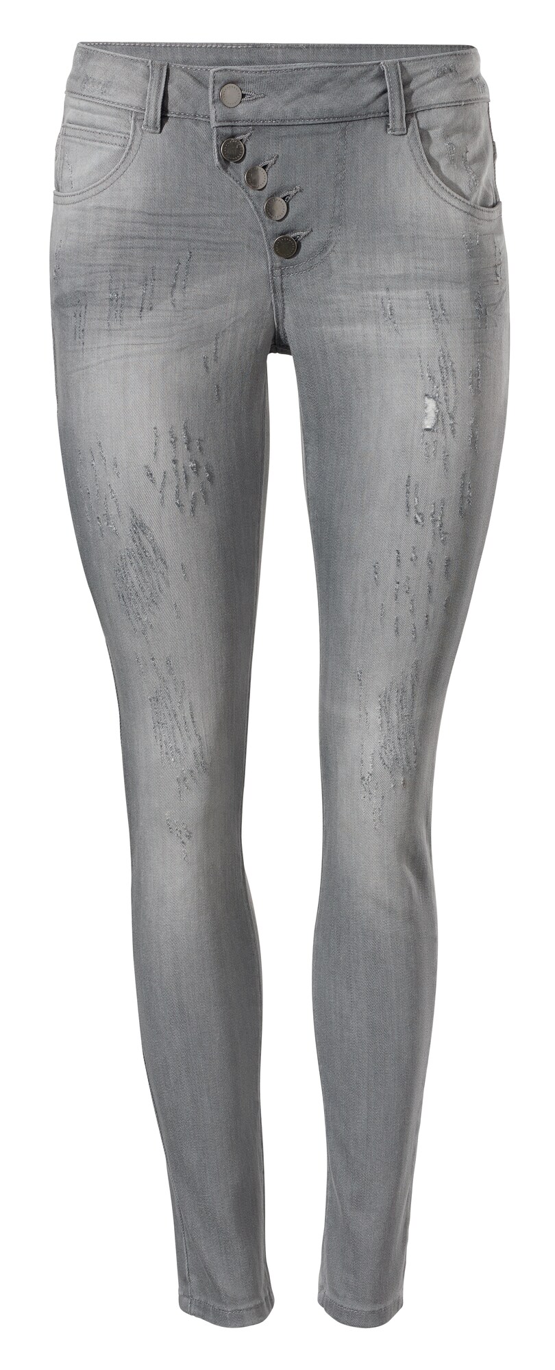 Heine Dames Jeans Grey Denim heine kopen in de aanbieding